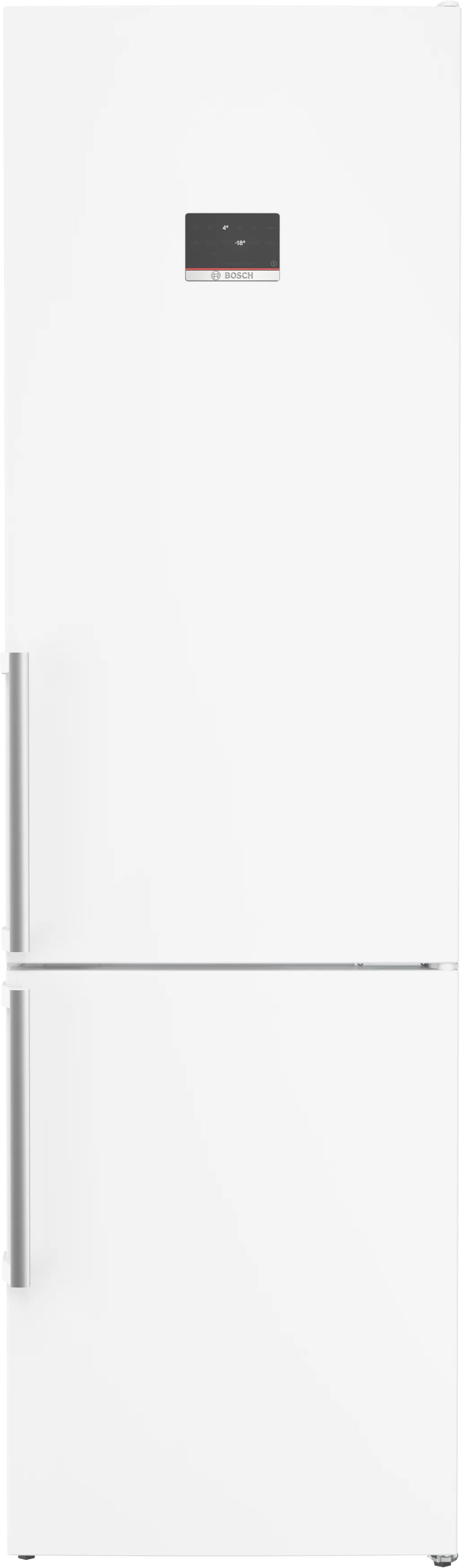 Serija 4 Laisvai statomas šaldytuvas-šaldiklis su šaldiklio skyriumi apačioje 203 x 60 cm Balta 