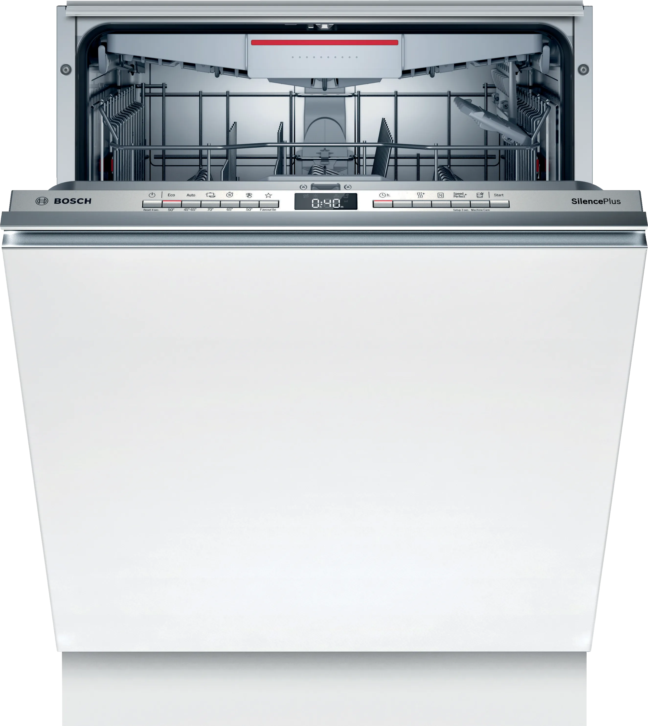 Series 4 fully-integrated dishwasher 60 cm Variable hinge for special installation situations 