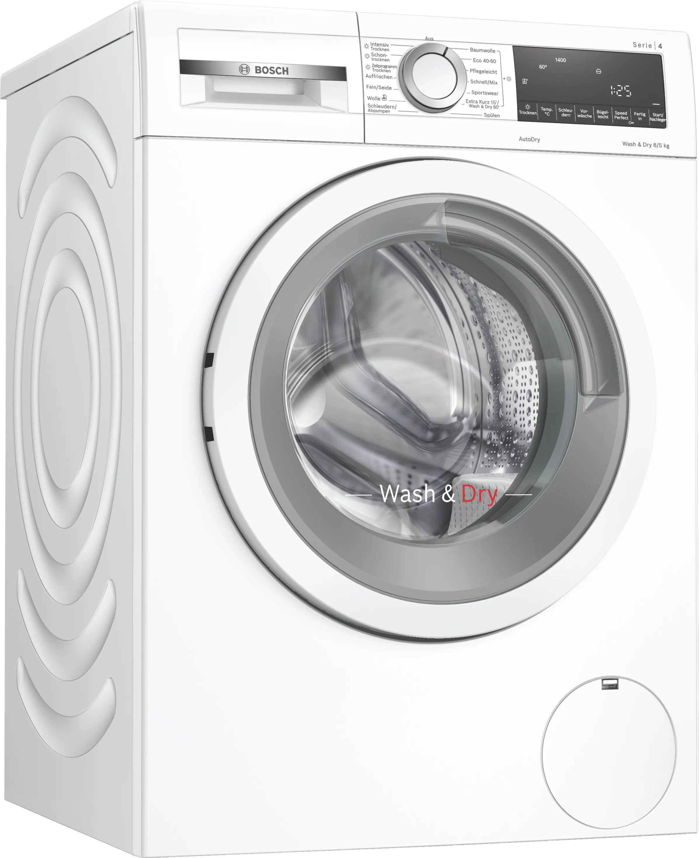 Serie 4 Waschtrockner 8/5 kg max. 1400 U/min.
