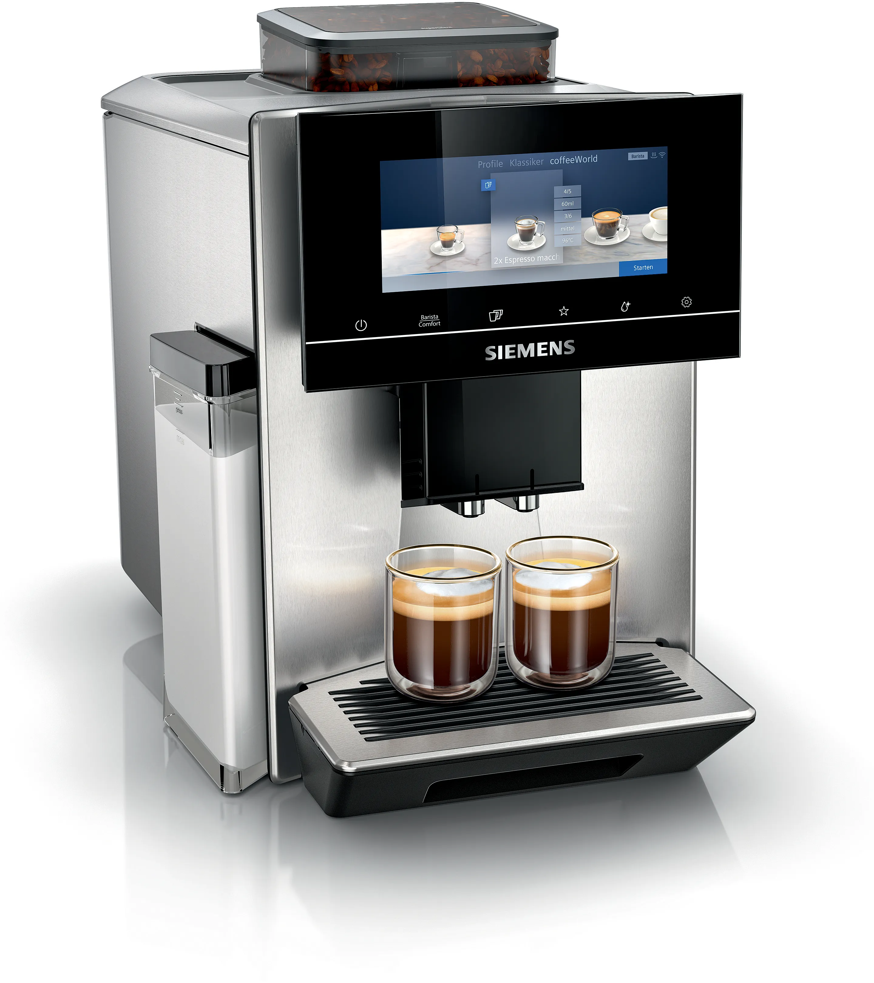 Kaffee-Vollautomat EQ900 Edelstahl 