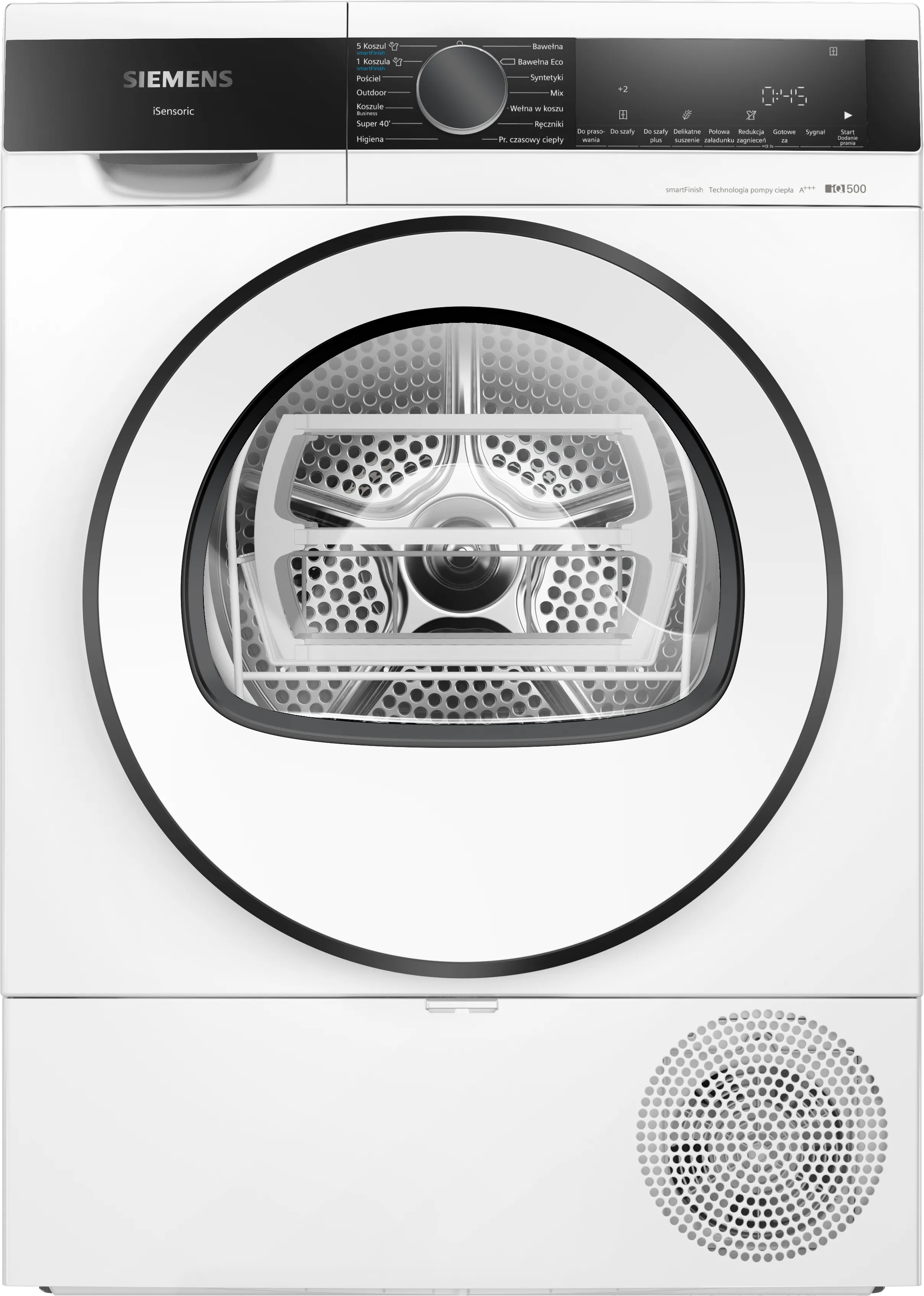 iQ500 heat pump dryer 8 kg White