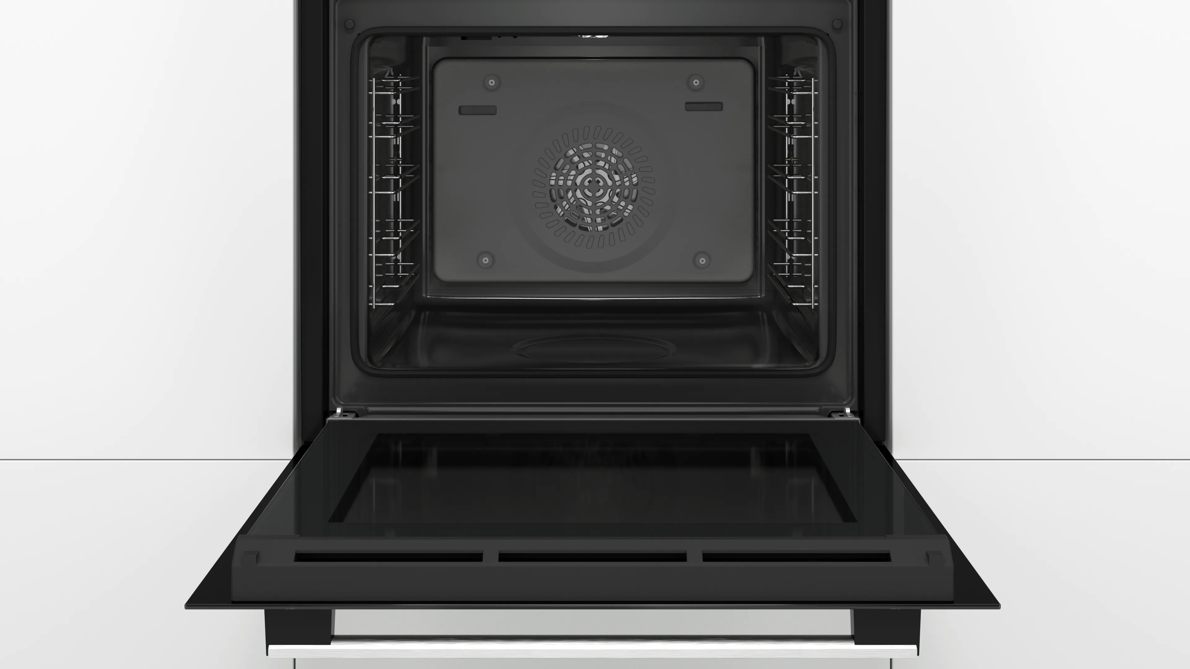 HRS534BS0B Built-in oven with added steam function
