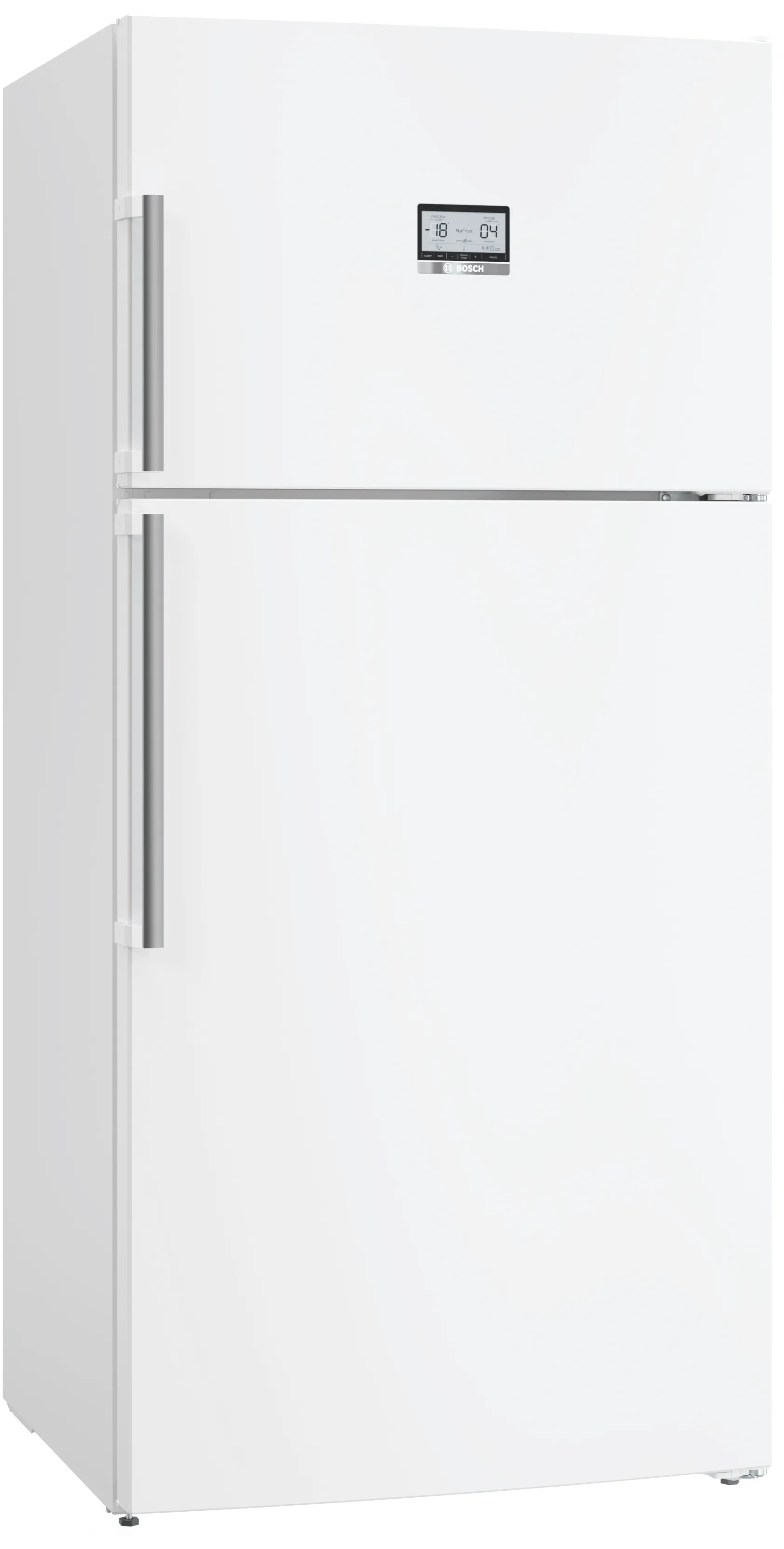 Series 6 free-standing fridge-freezer with freezer at top 186 x 86 cm White 