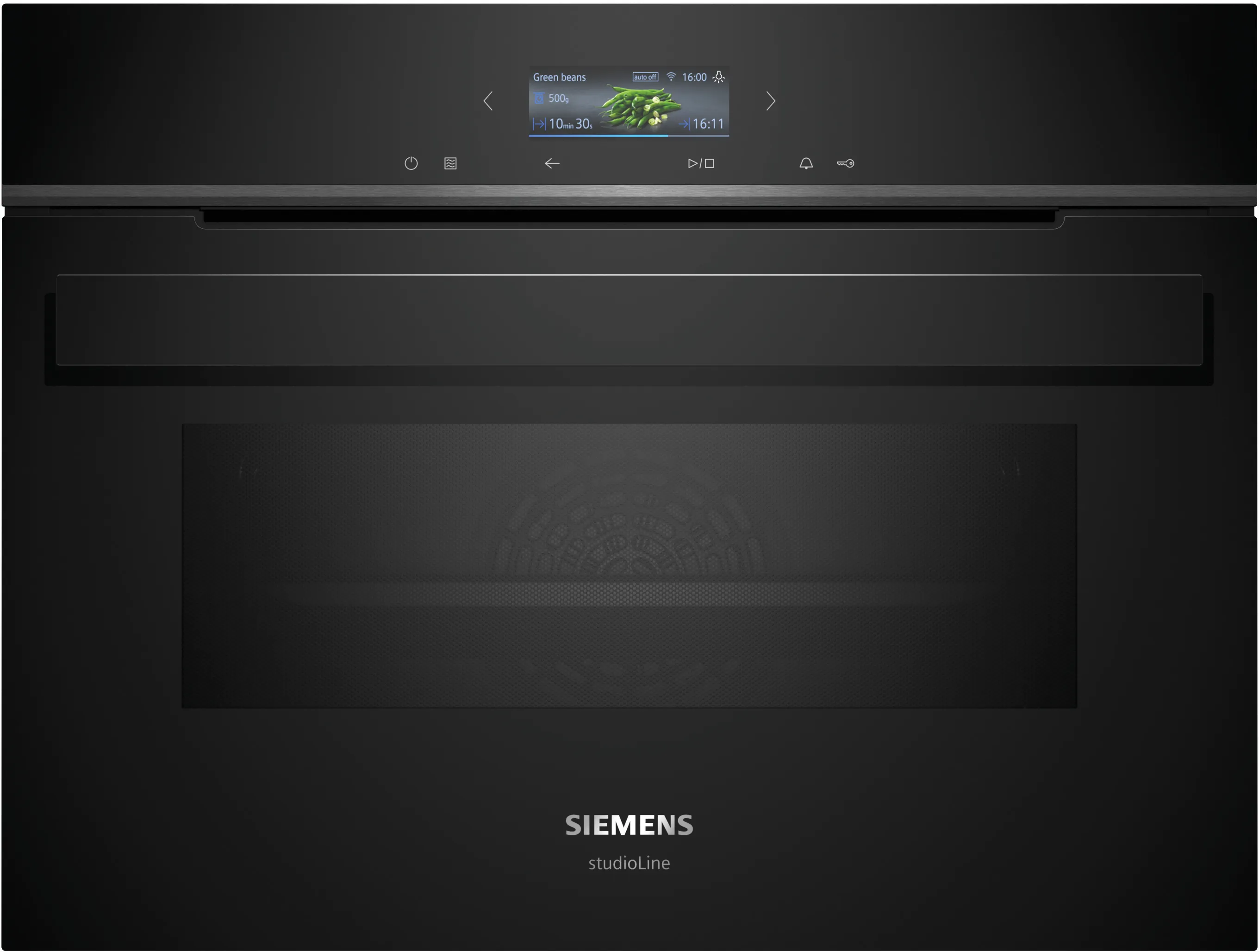 iQ700 Compacte oven met microgolffunctie 60 x 45 cm Zwart 