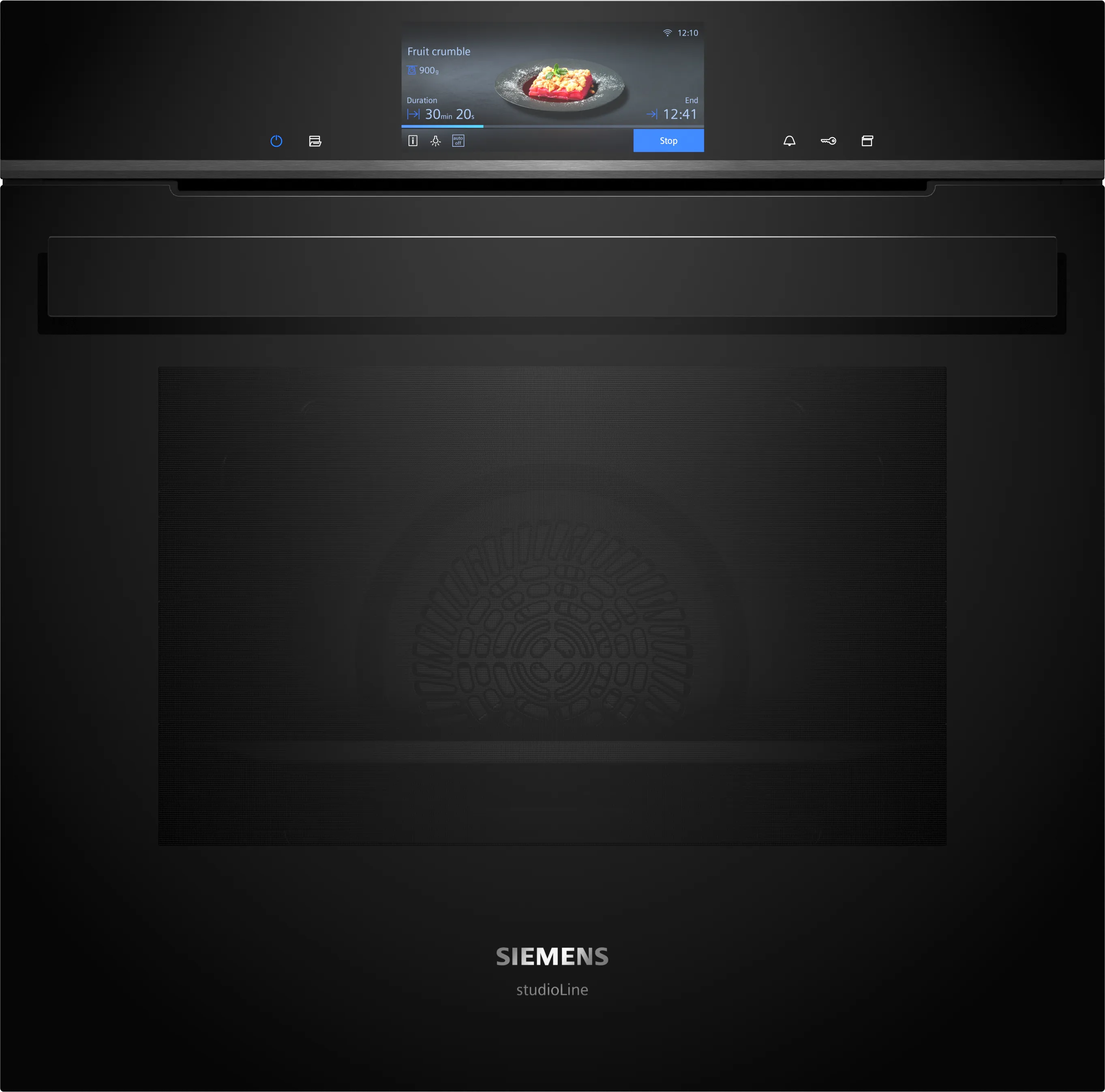 IQ700 Built-in oven with steam function 60 x 60 cm Black 