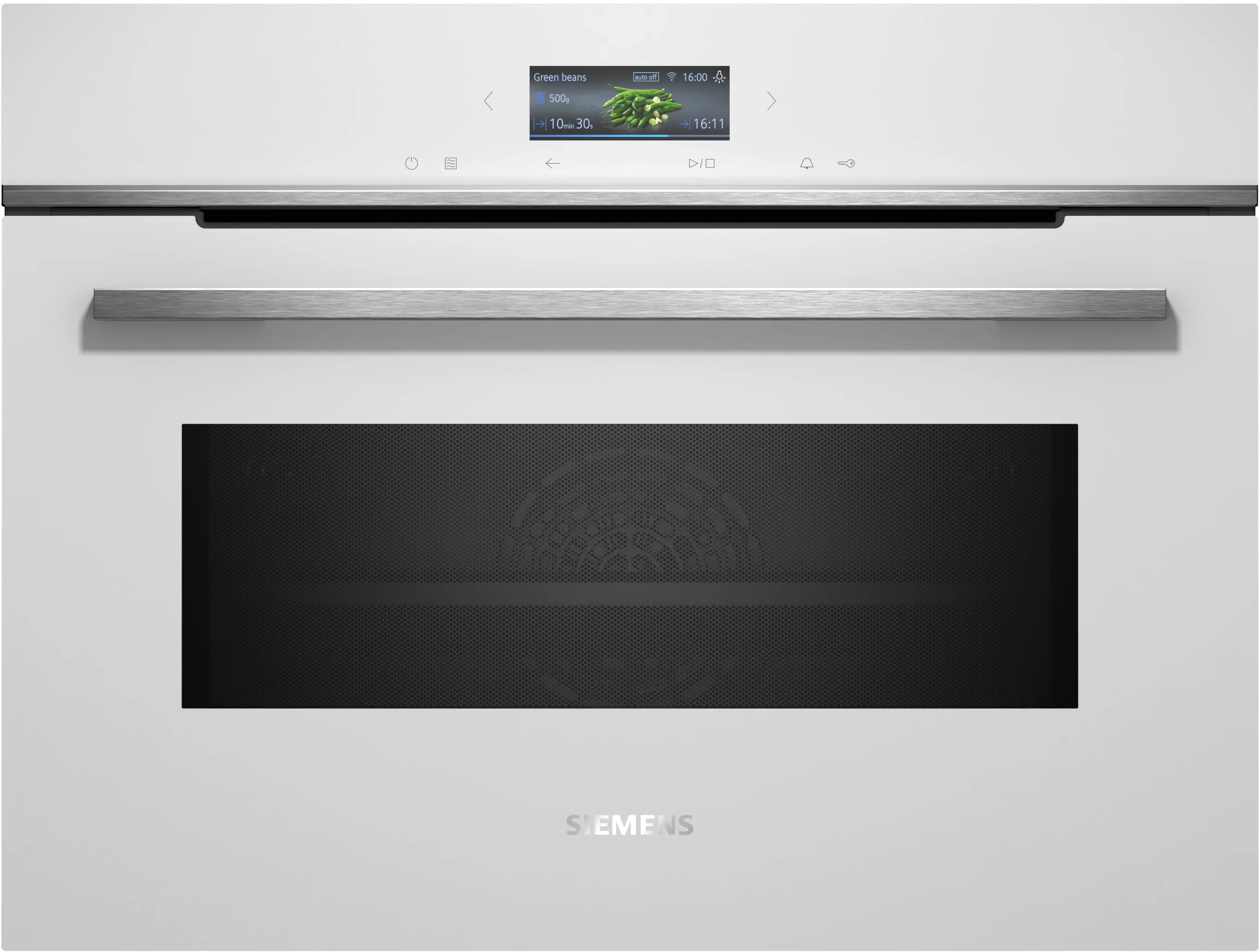iQ700 Встраиваемый компактный духовой шкаф с микроволнами 60 x 45 cm Белый 