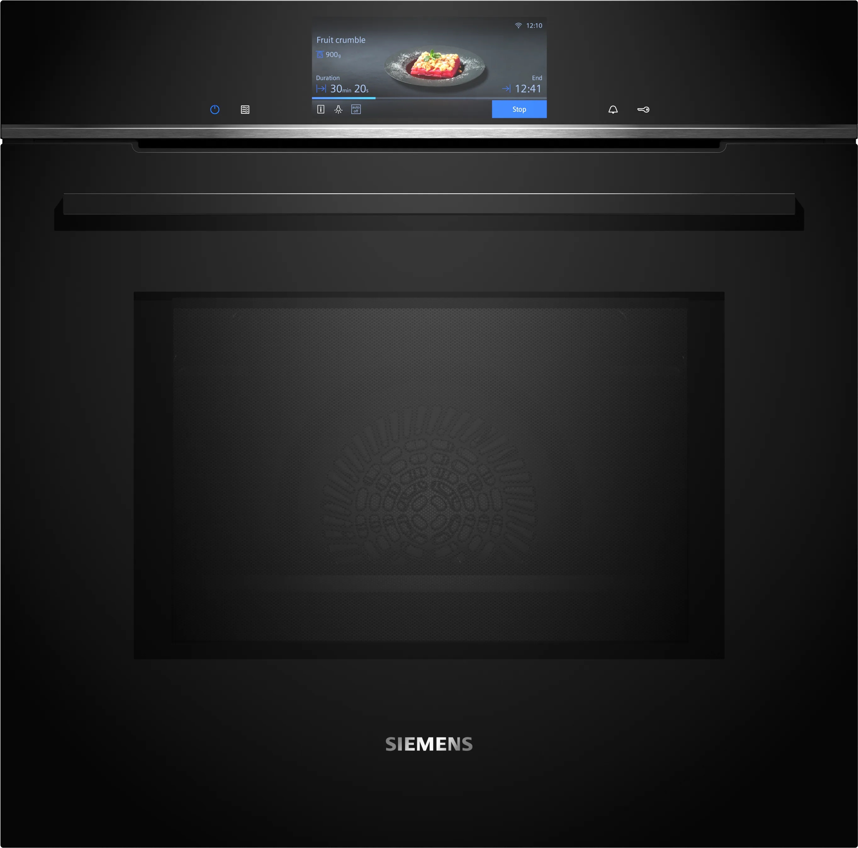 IQ700 Built-in oven with microwave-function 60 x 60 cm Black 