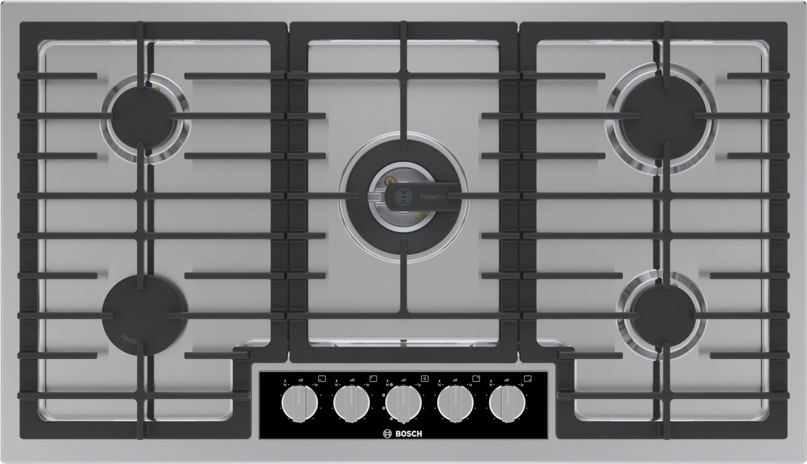 Benchmark® Gas Cooktop 36'' Stainless steel 