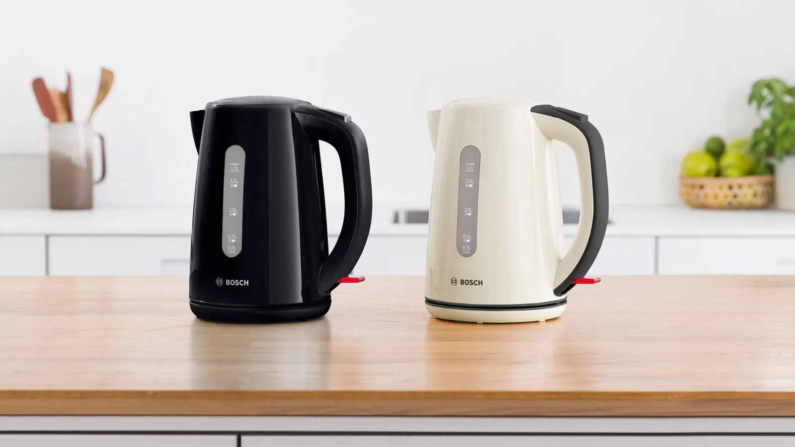 Bosch TWK7507GB 1.7 Litres Jug Kettle - Cream - Q.D.A.