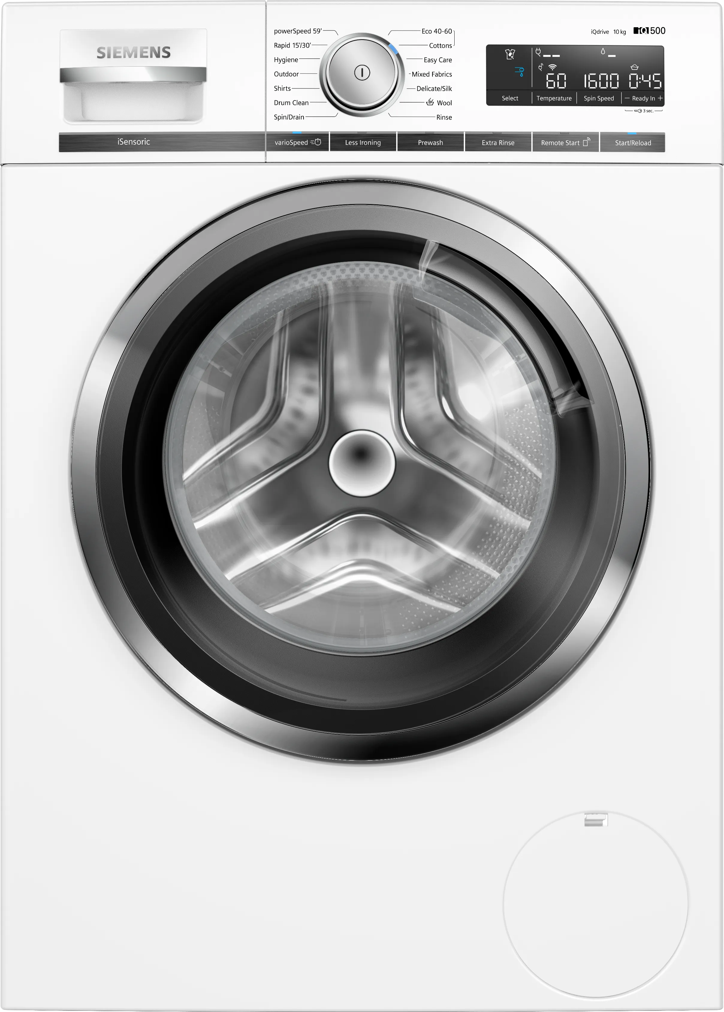 iQ500 Washing machine, front loader 10 kg 1600 rpm 