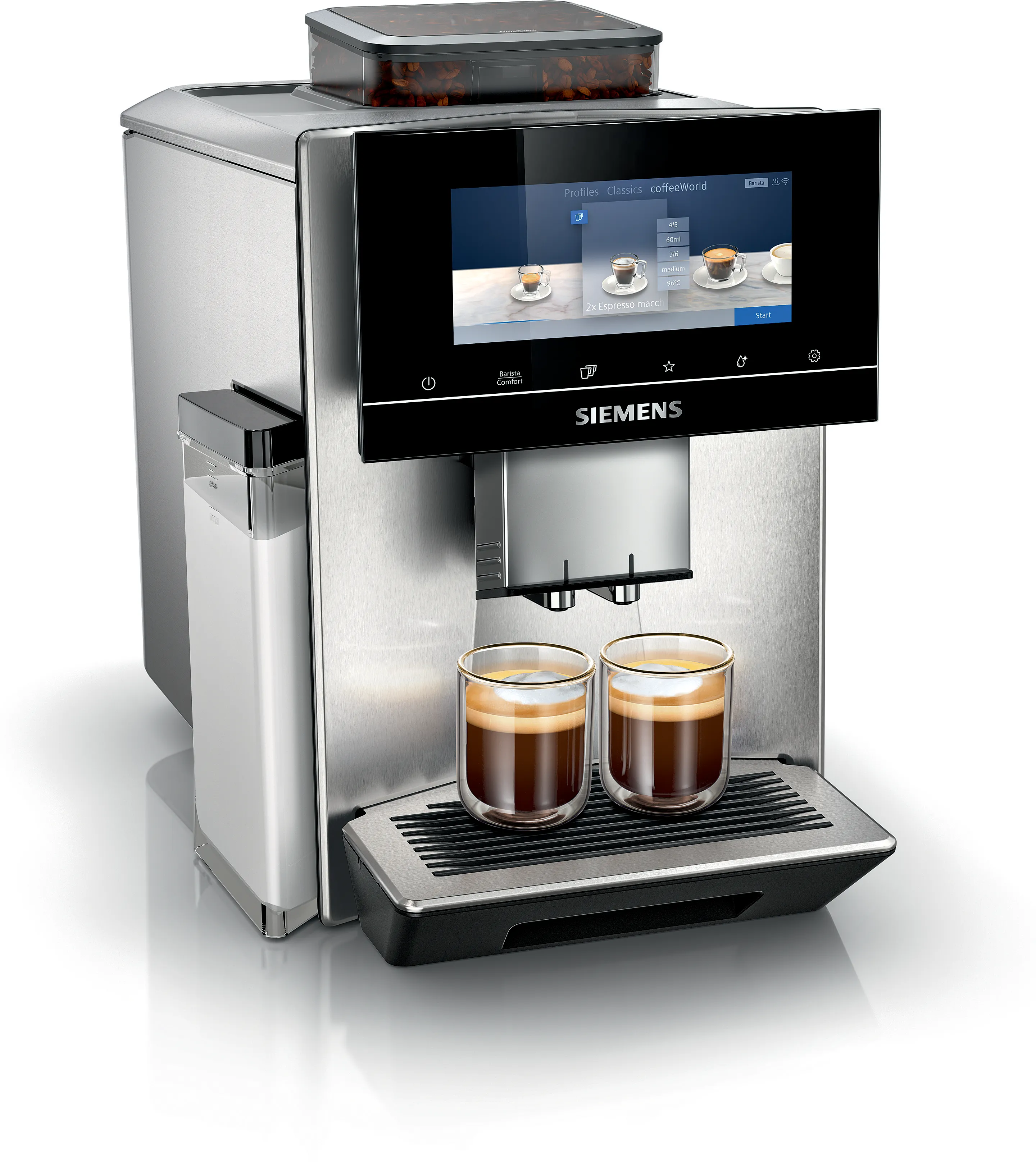 Fully automatic coffee machine EQ900 Stainless steel 