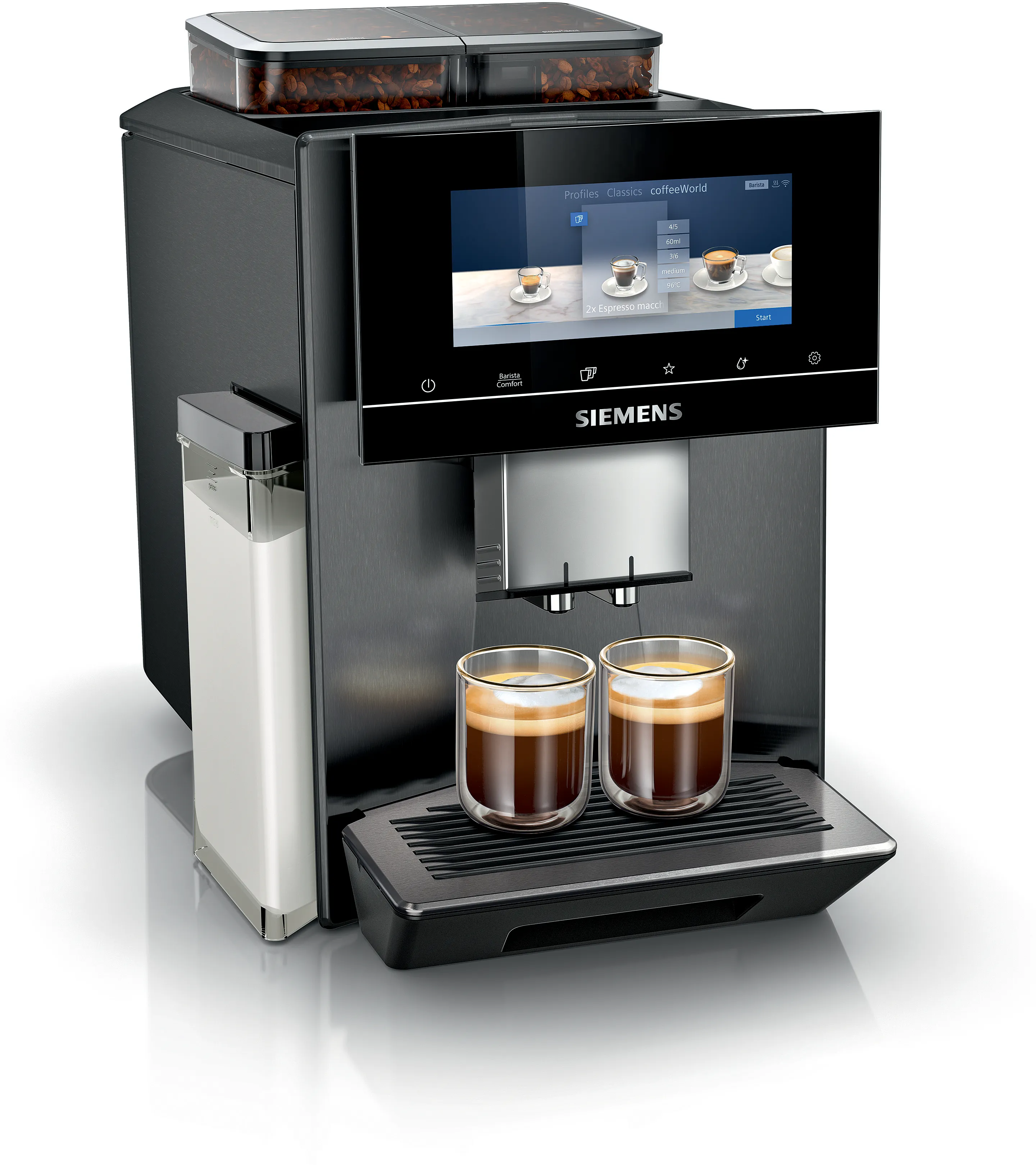 Automatisk kaffemaskin EQ900 Mørk inox 