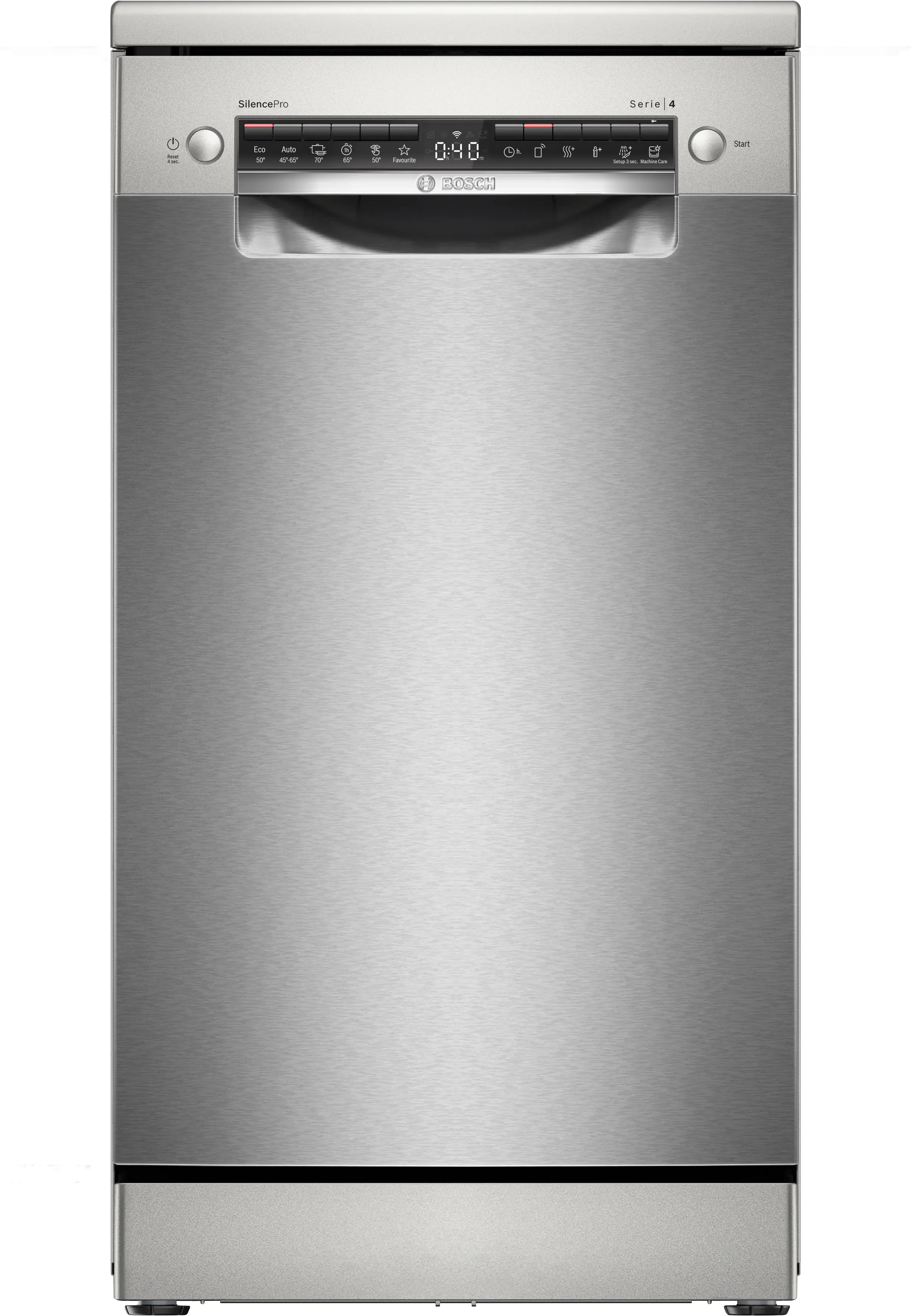 Series 4 Freestanding Dishwasher 45 cm Brushed steel anti-fingerprint 