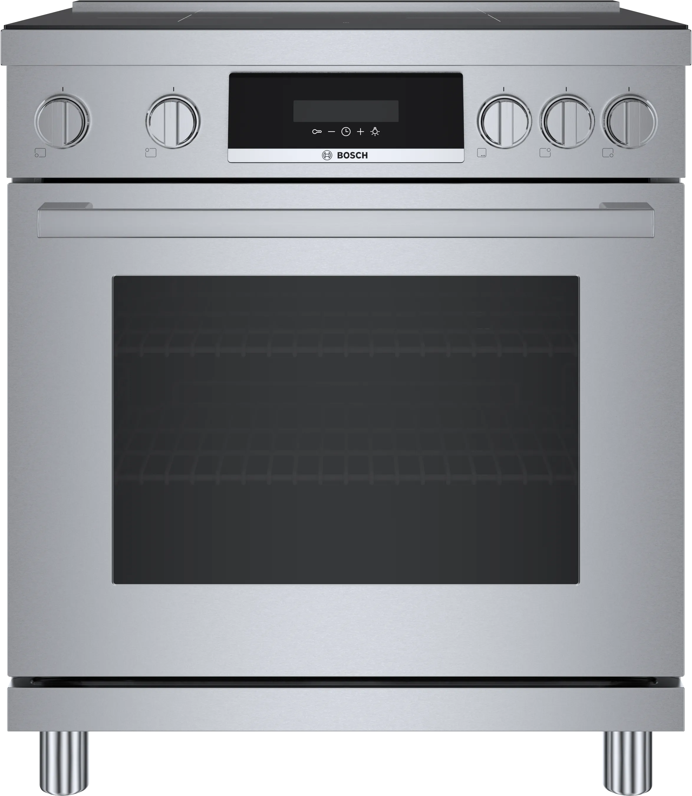 800 Series Induction freestanding range cooker Stainless Steel 