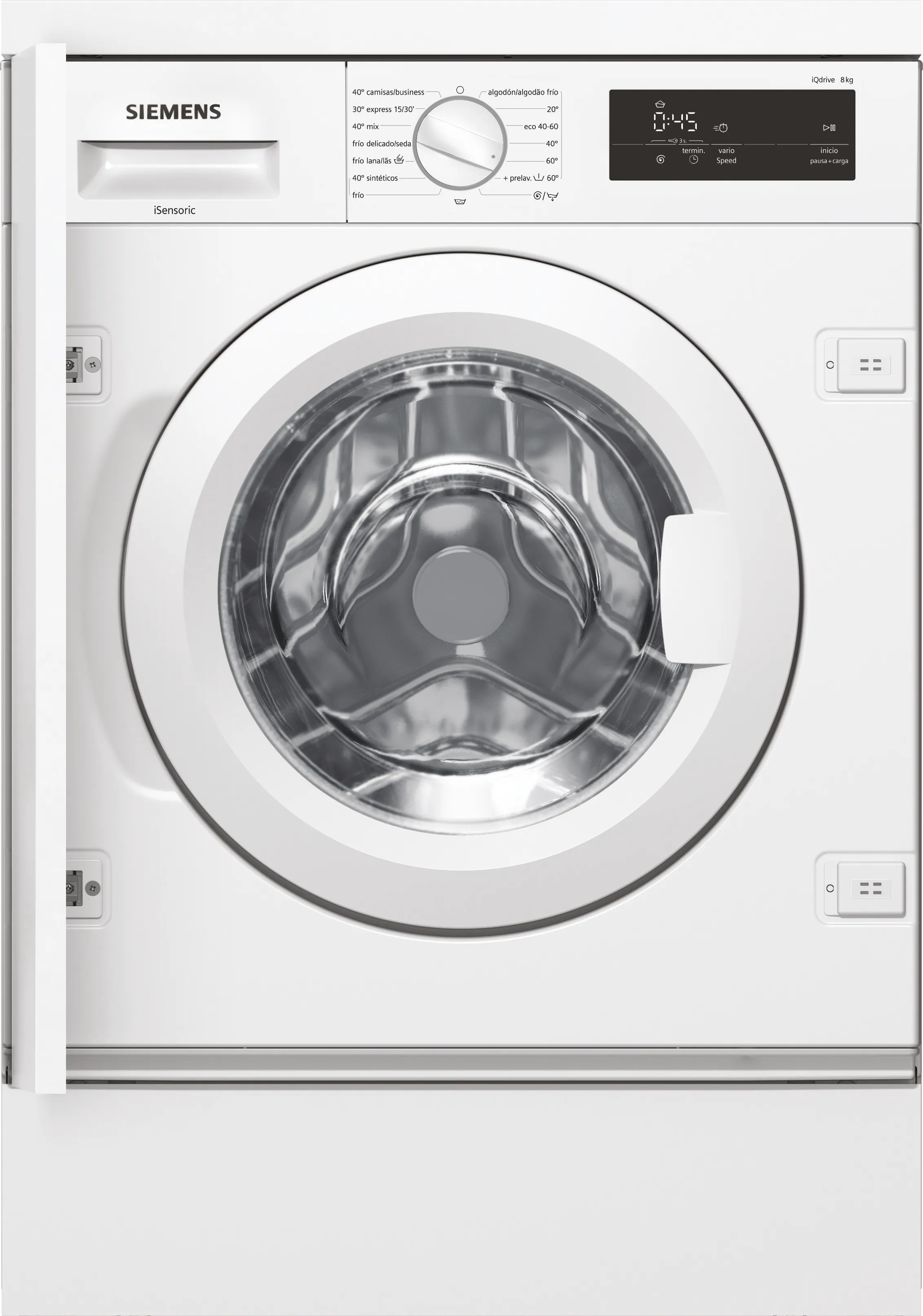iQ500 Máquina de lavar roupa de integrar 8 kg 1200 rpm 