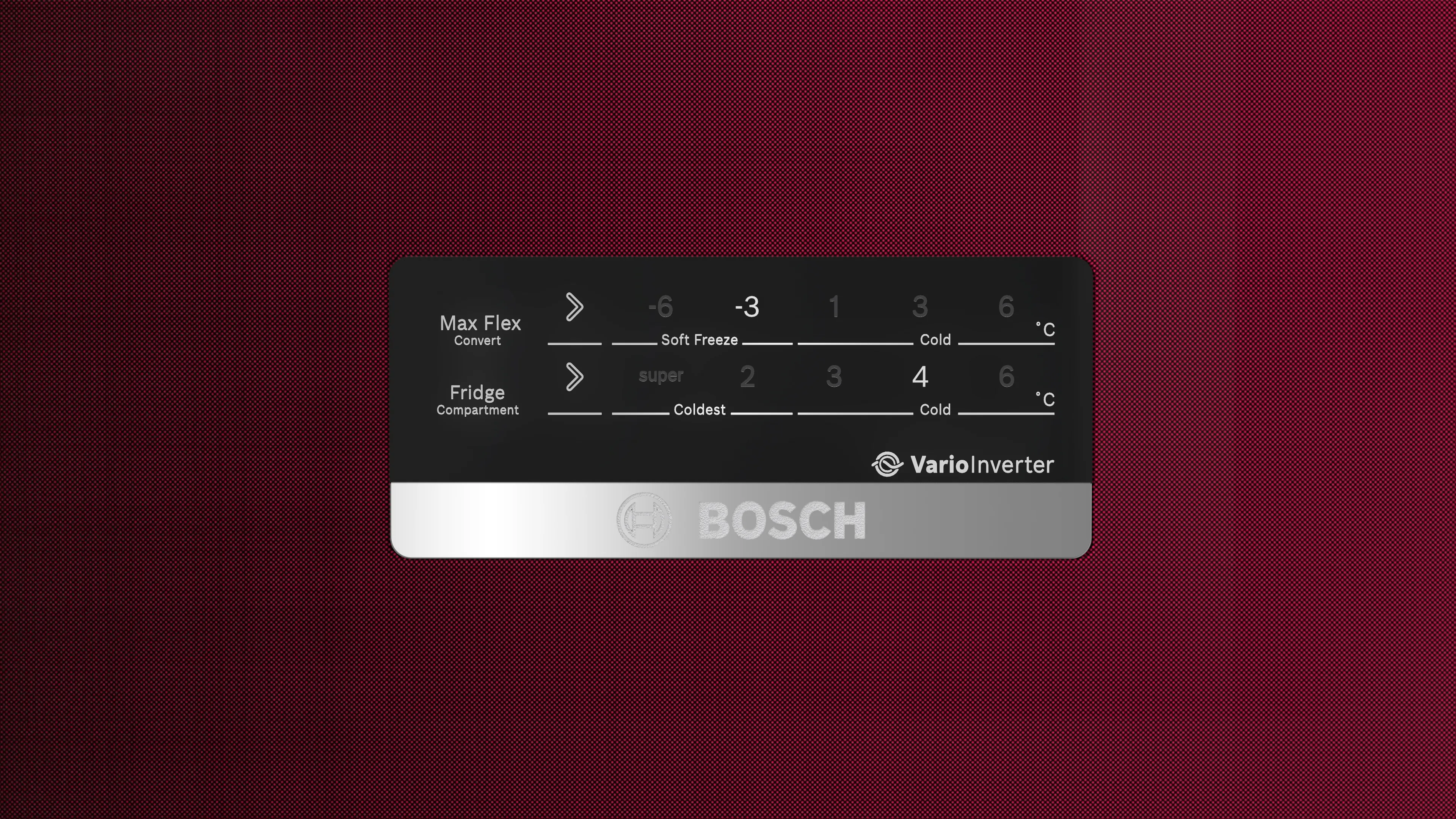 CMC33WT5NI free-standing fridge-freezer with freezer at top