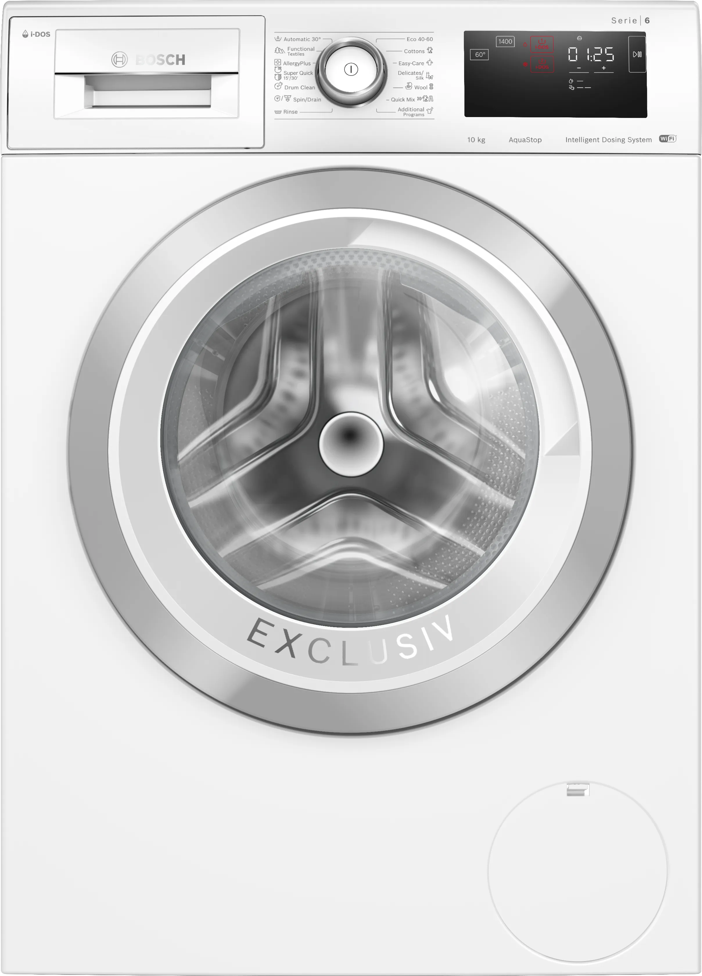 Seria 6 Mașina de spălat rufe cu încarcare frontală 10 kg 1400 rpm 