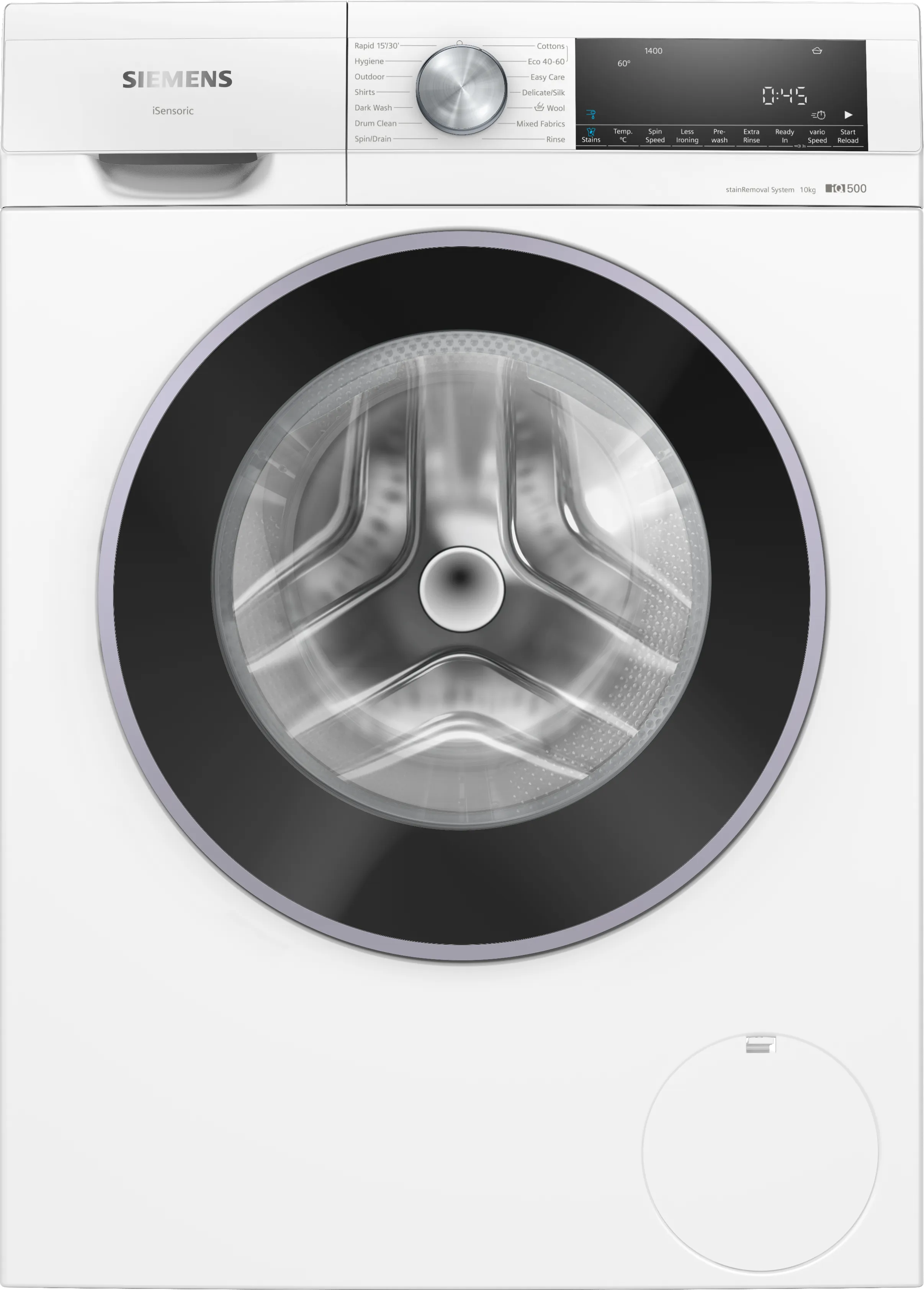 iQ500 washing machine, frontloader fullsize 10 kg 1400 rpm 