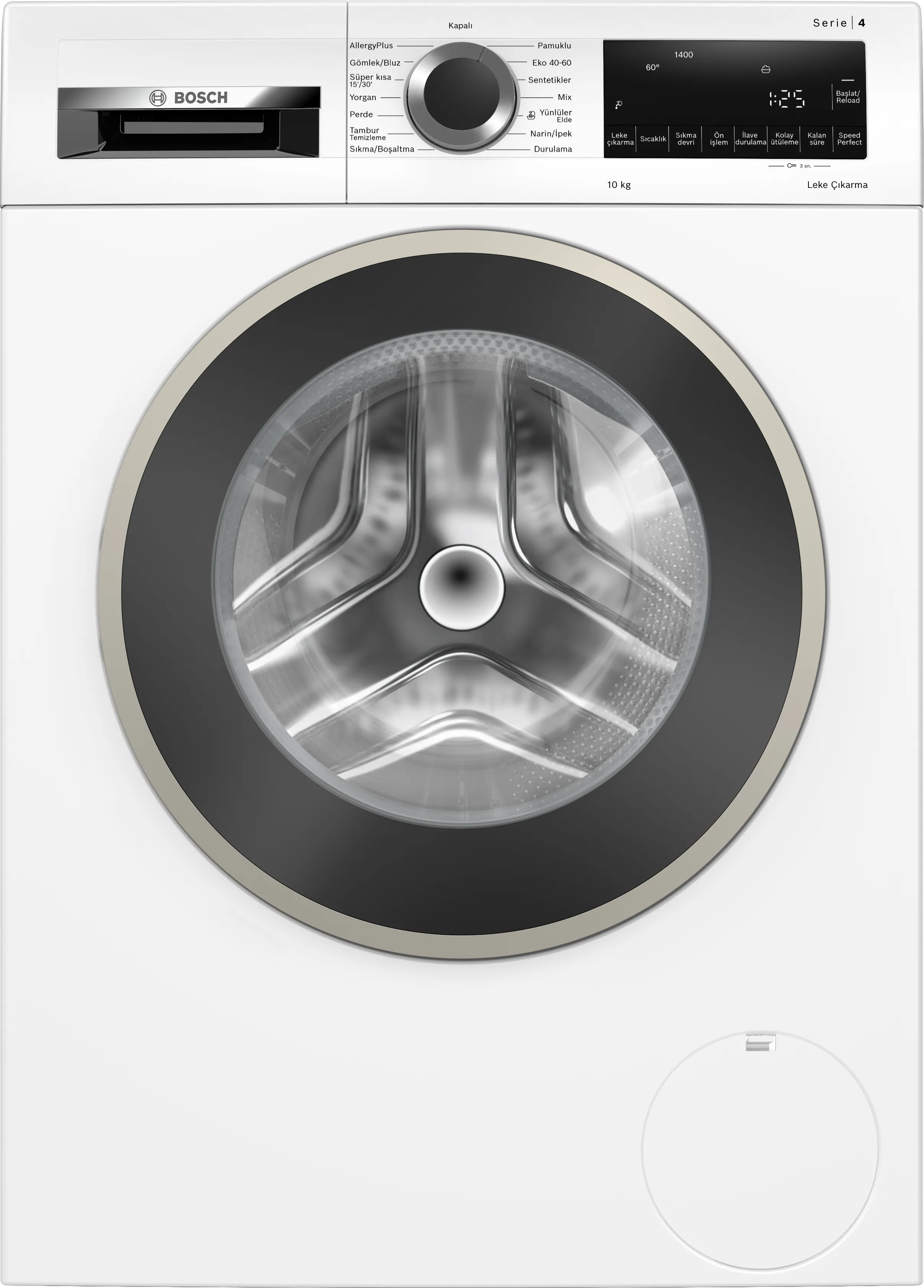 Serie 4 Çamaşır Makinesi 10 kg 1400 dev./dak.