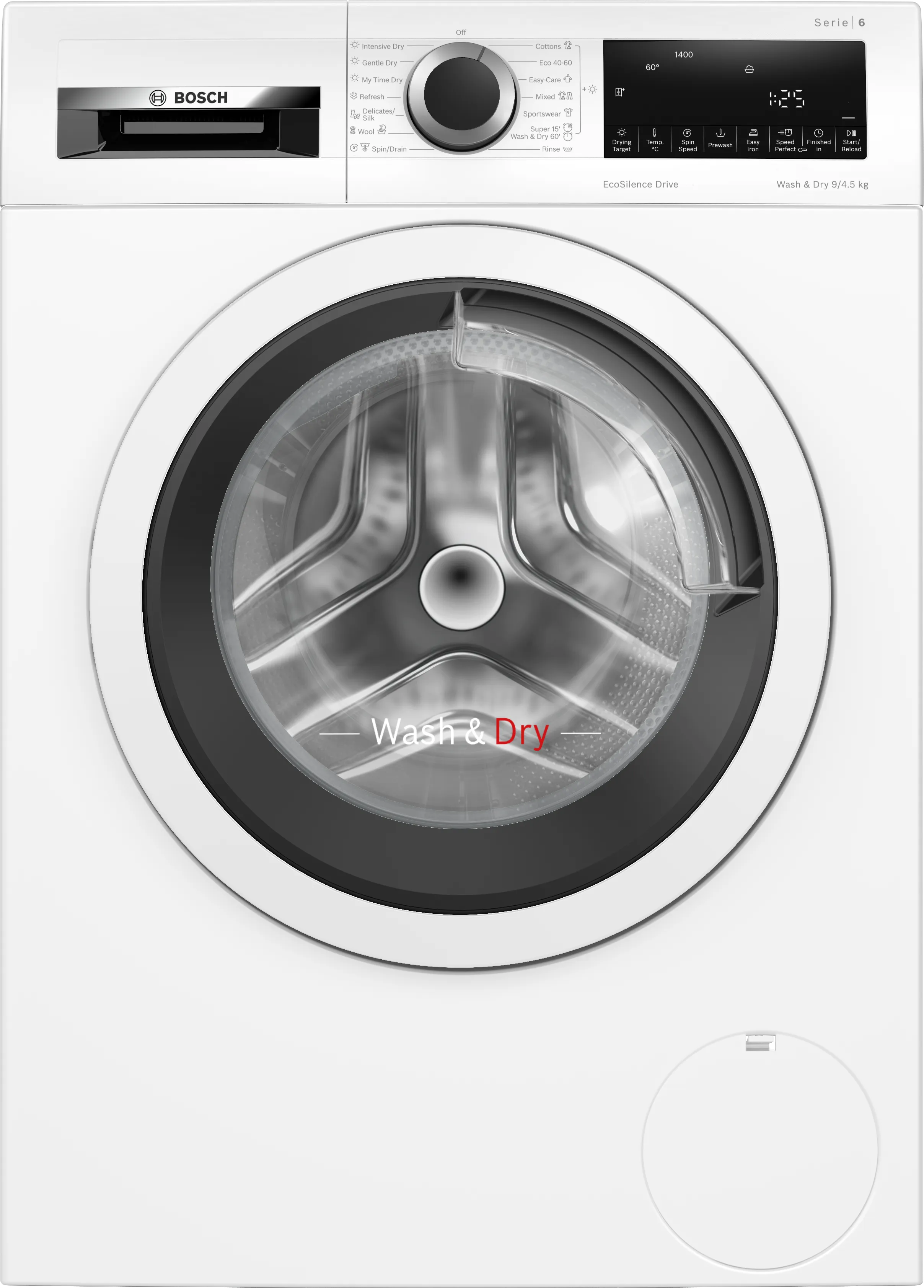Series 6 washer dryer 9/4.5 kg 1400 rpm