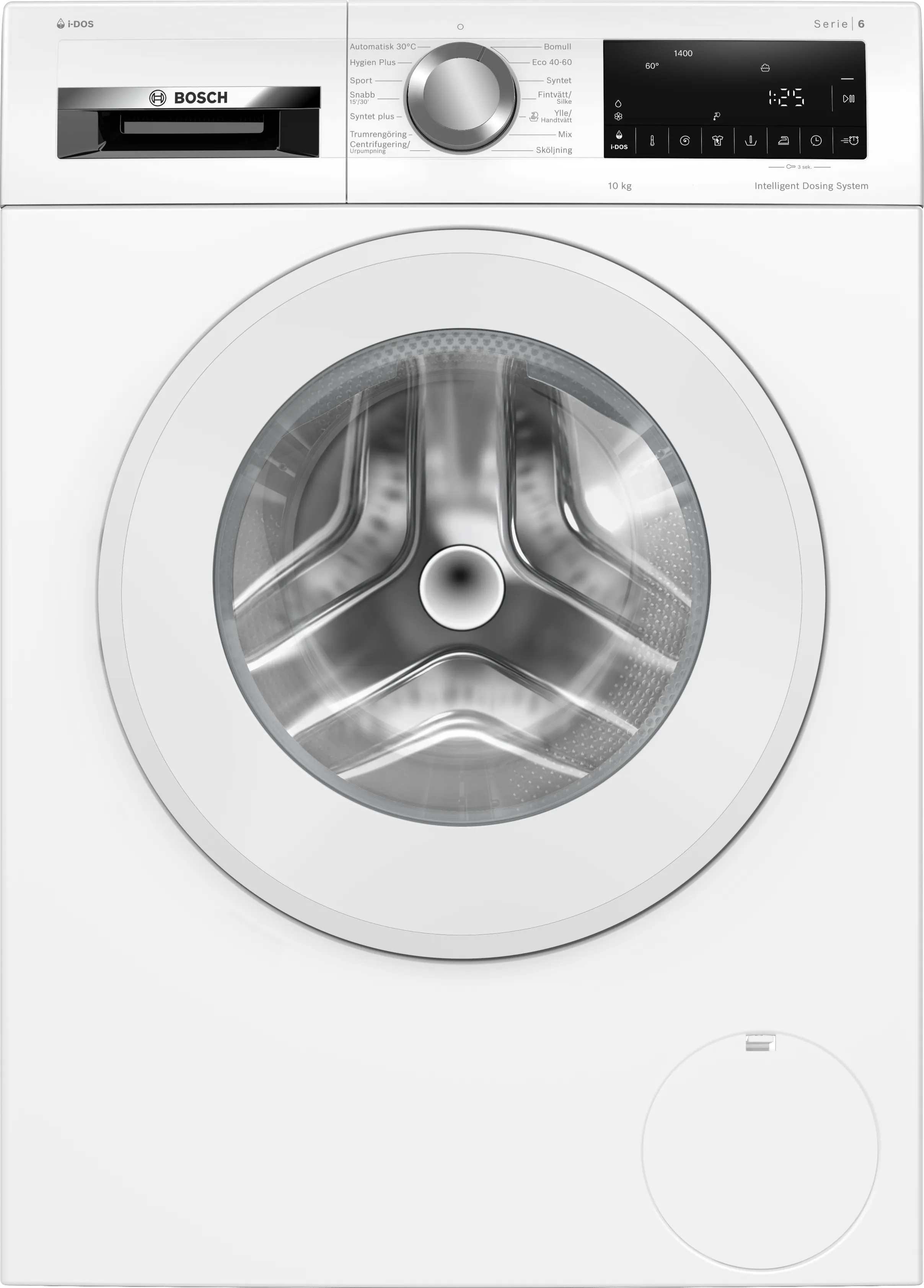 Series 6 washing machine, frontloader fullsize 10 kg 1400 rpm 