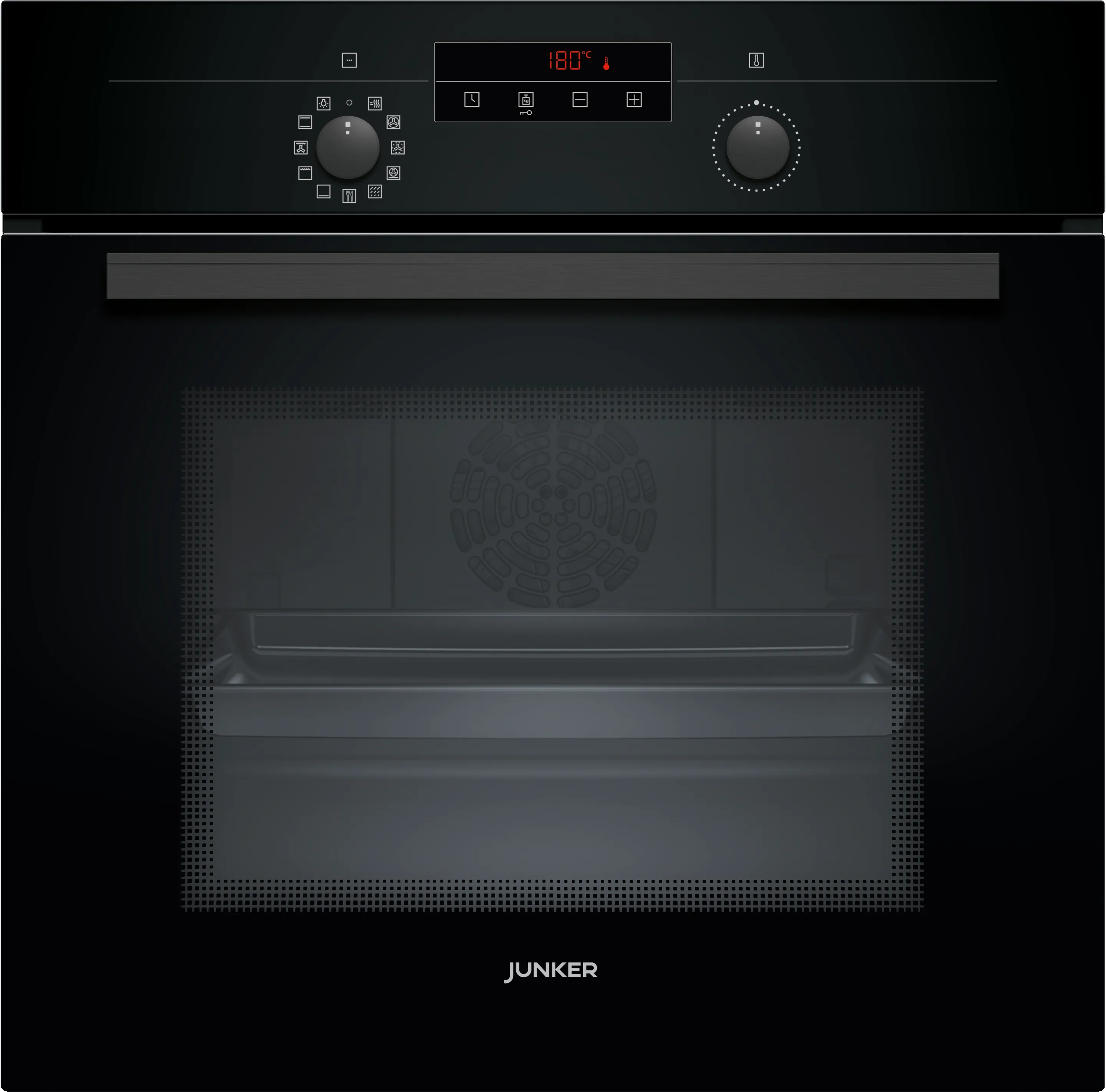 Einbau-Backofen 60 x 60 cm Schwarz