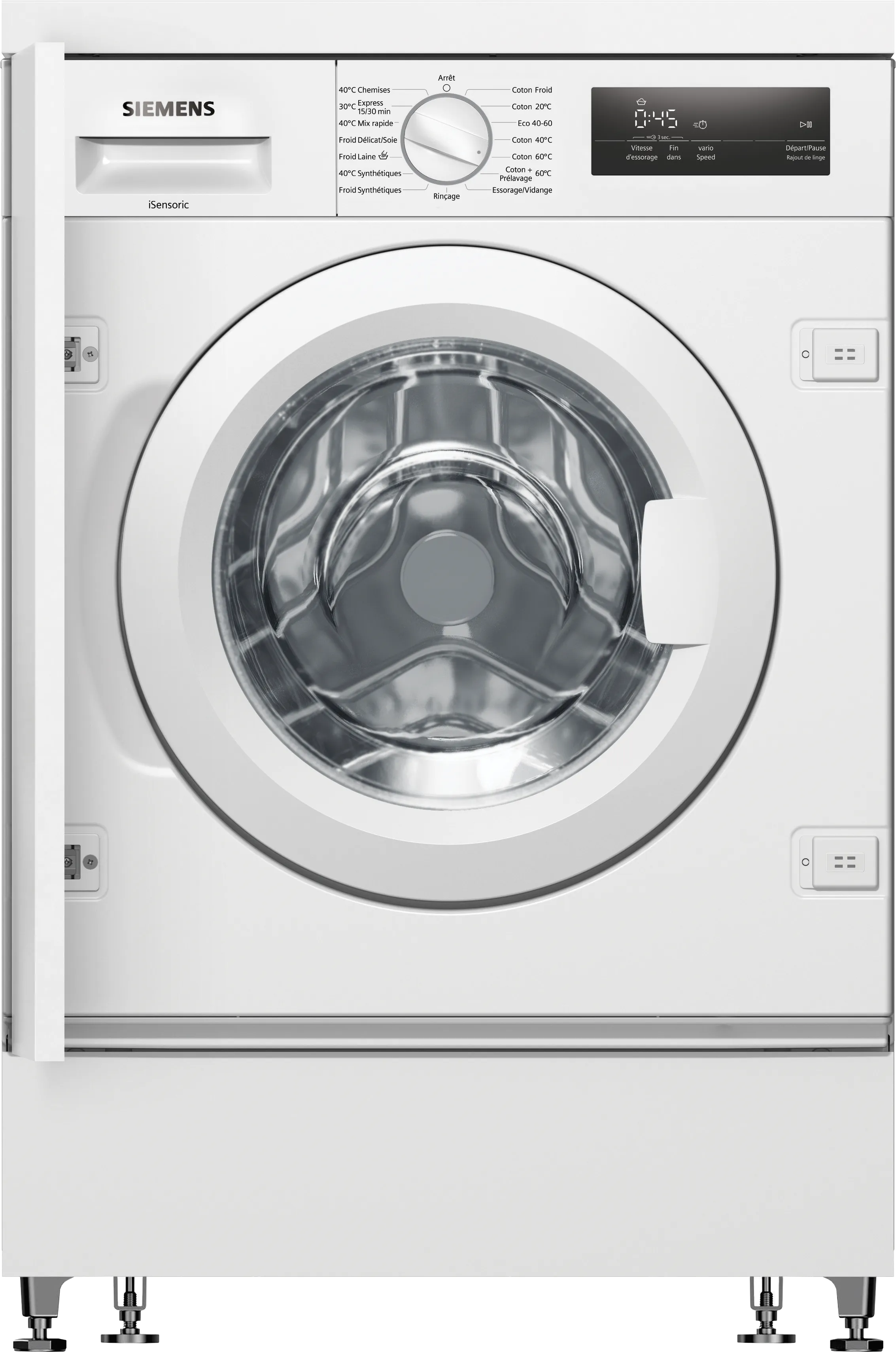 iQ500 Lave-linge, chargement frontal 7 kg 1200 trs/min, Blanc