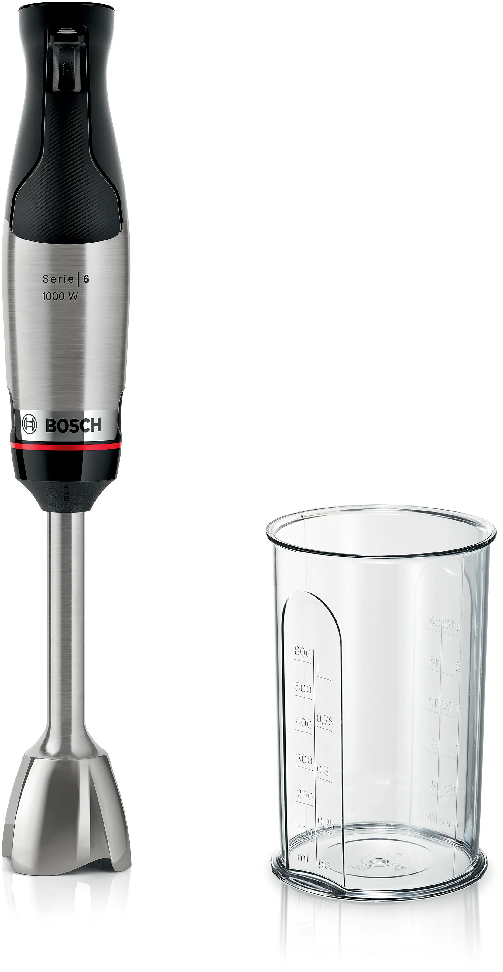 Series 6 Hand blender ErgoMaster 1000 W Stainless steel 