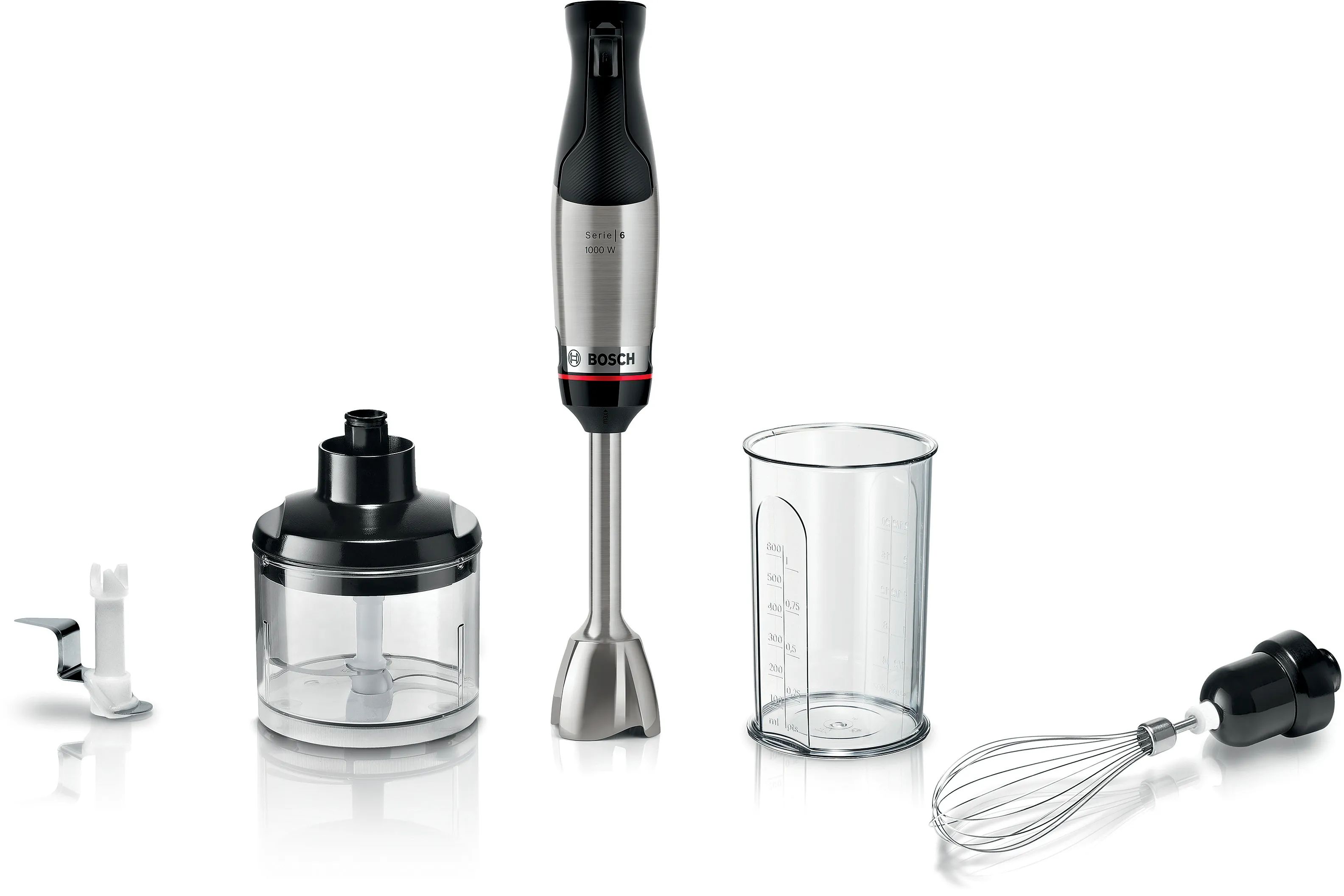 Series 6 Hand blender ErgoMaster 1000 W Stainless steel 