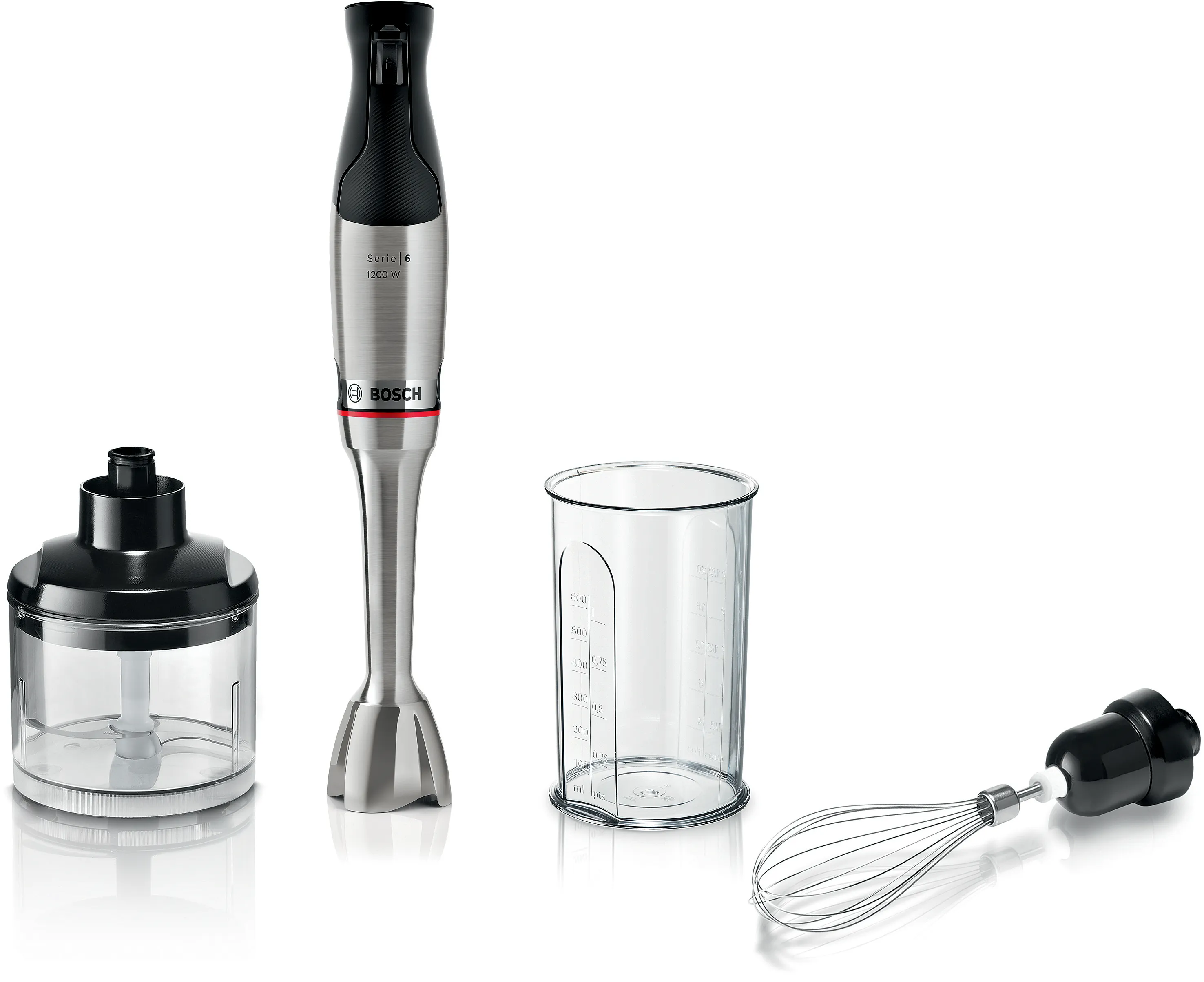 Series 6 Hand blender ErgoMaster 1200 W Stainless steel 