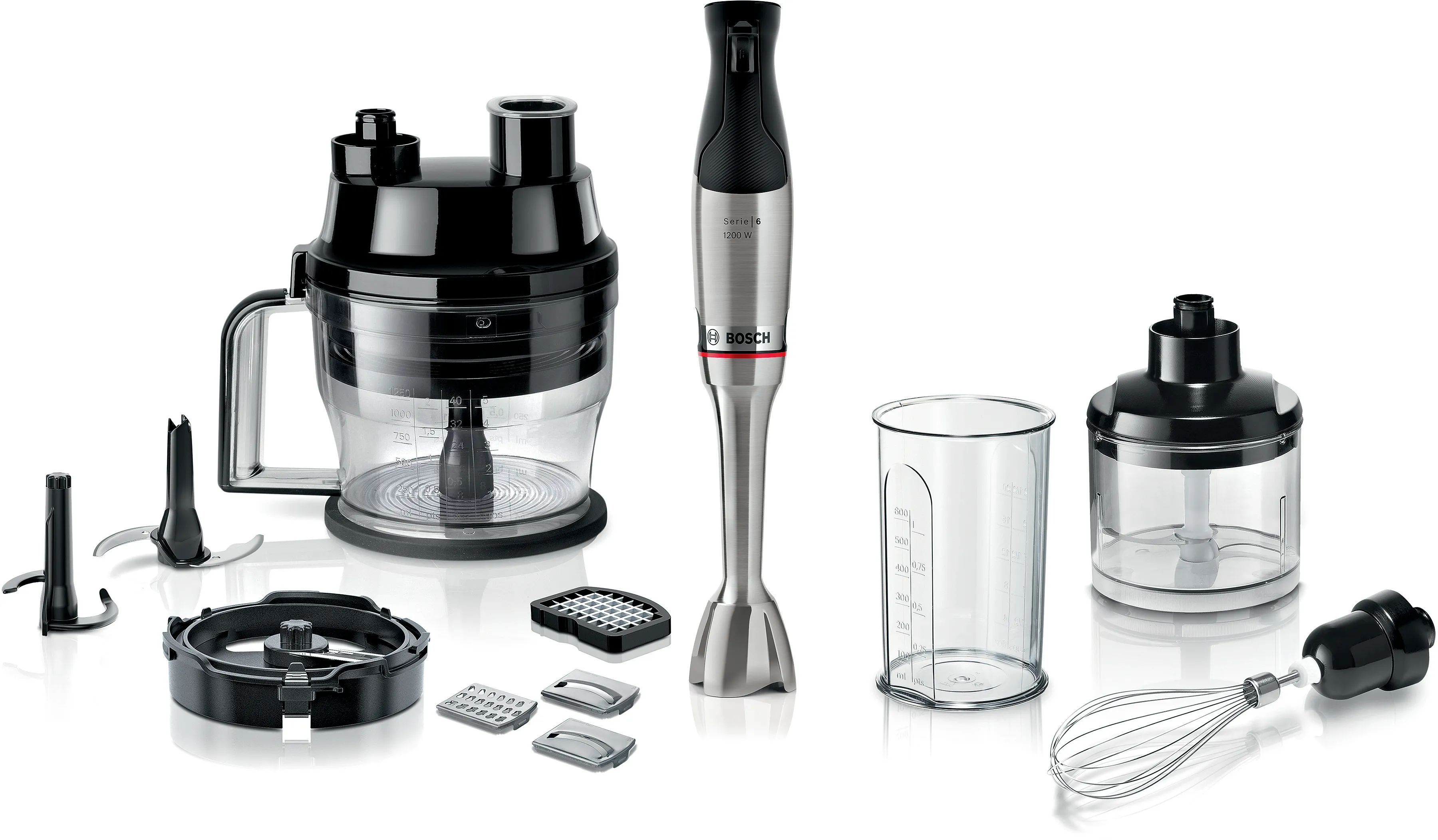 Series 6 Hand blender ErgoMaster 1200 W Stainless steel 