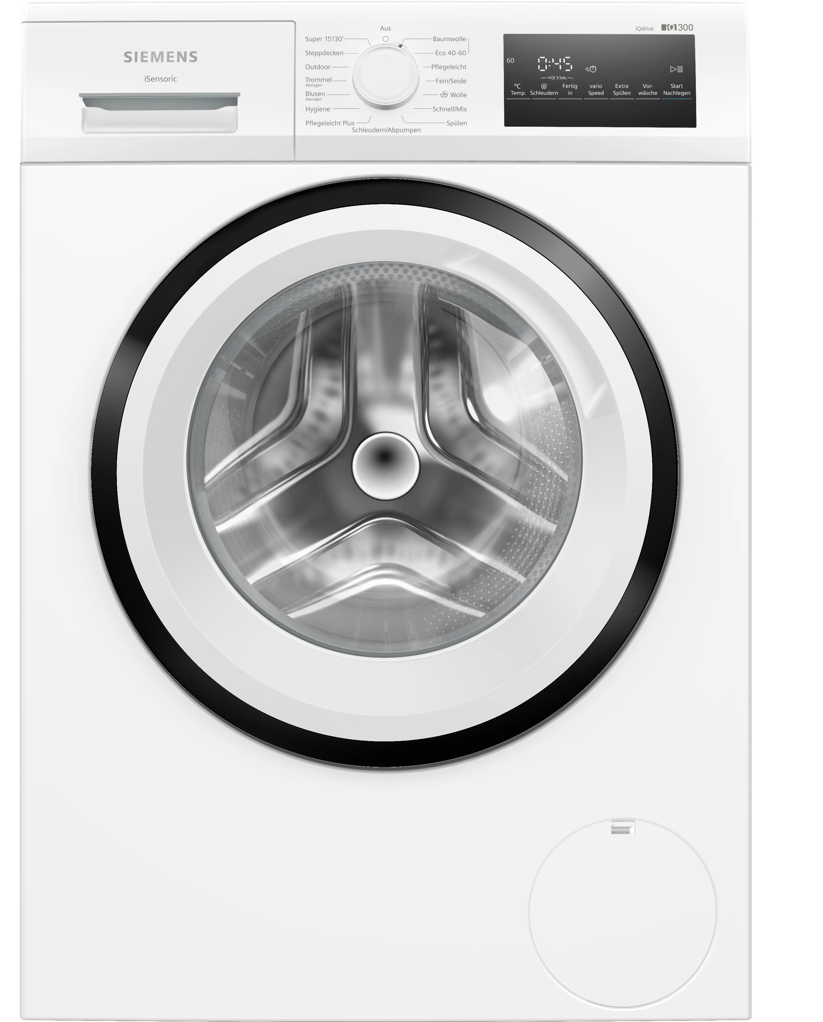 iQ300 Waschmaschine, Frontlader 8 kg 1400 U/min., Weiß