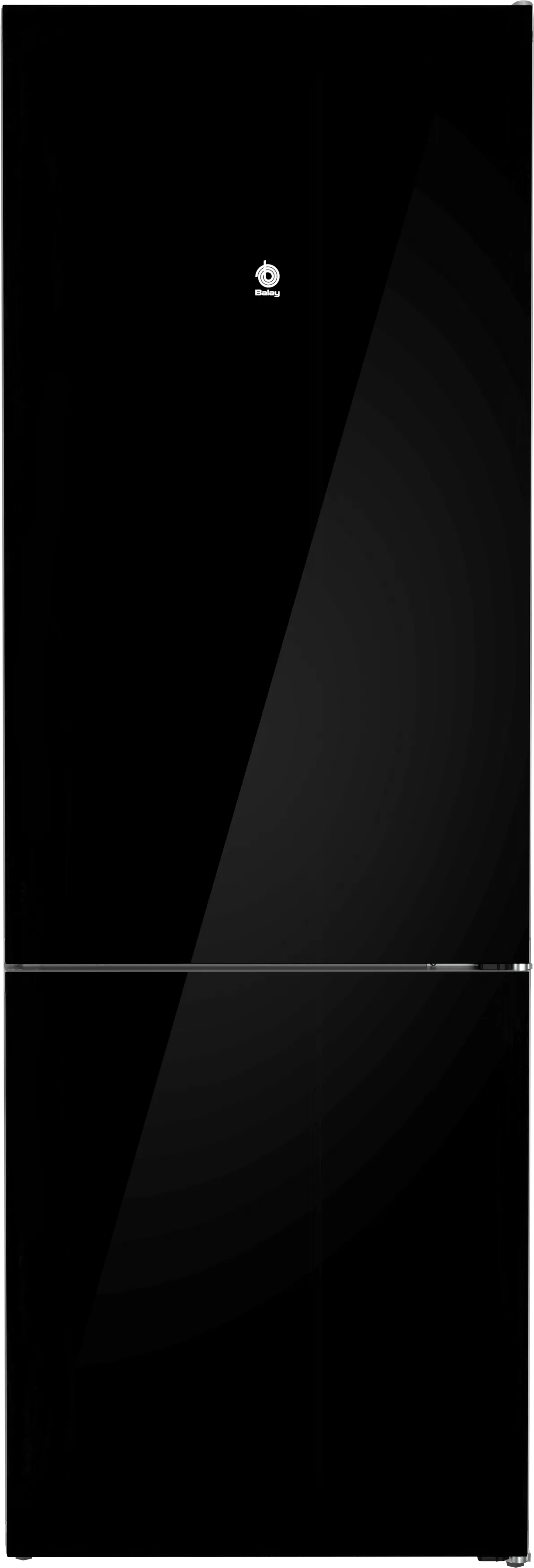 Frigorífico combinado 203 x 70 cm Cristal negro, Total No Frost