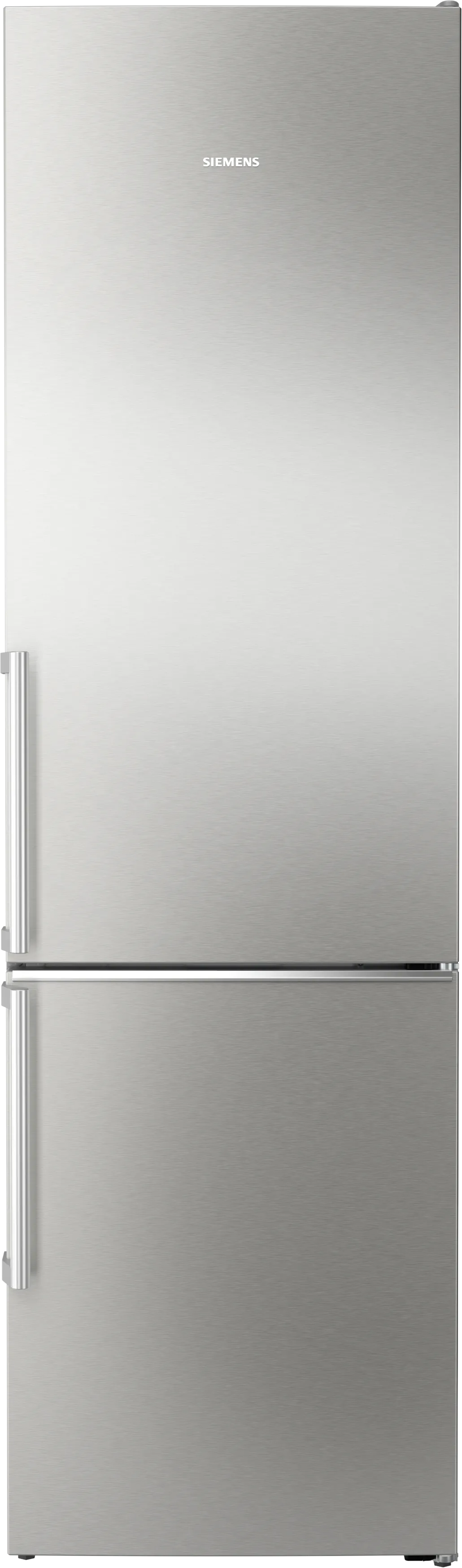 iQ500 Free-standing fridge-freezer with freezer at bottom 203 x 60 cm Brushed steel anti-fingerprint 