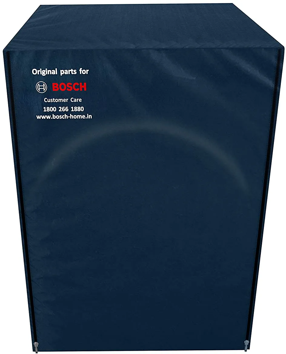 Front Load Washing Machine & Dishwasher Dust Cover/ Protective Cover - Blue