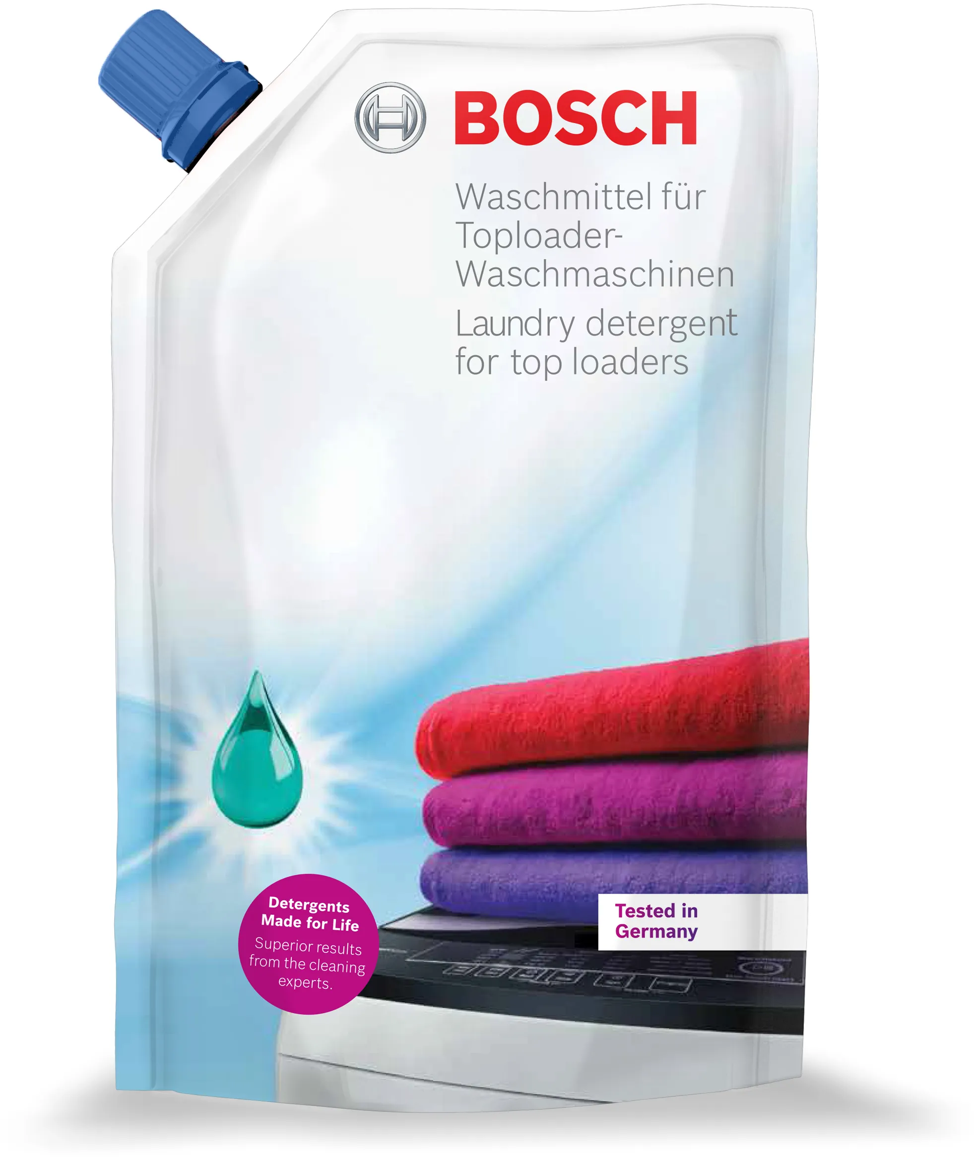 Bosch Top Load Washing Machine Liquid Detergent - 1 litre Refill pack