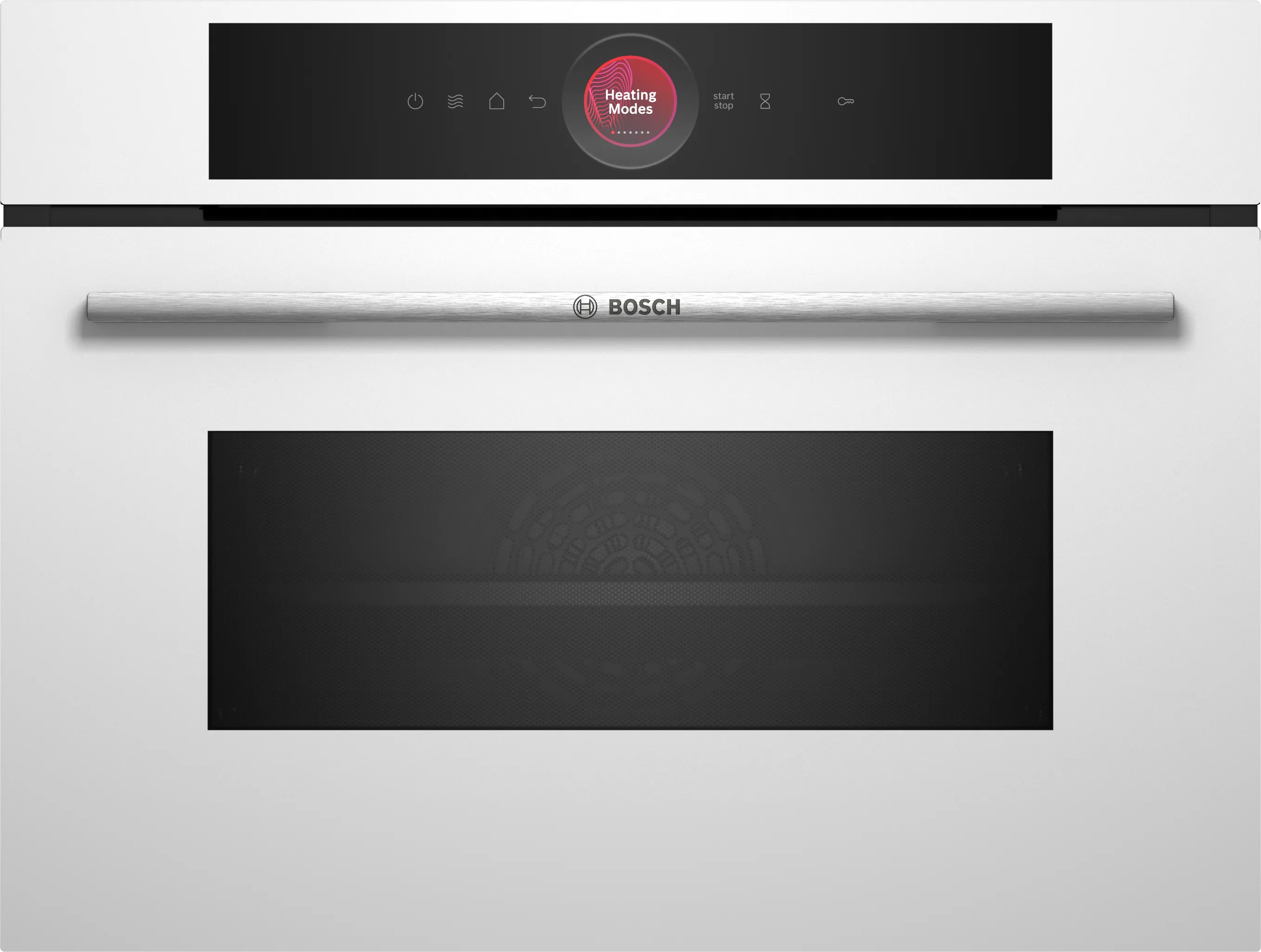 Series 8 Built-in compact oven with microwave function 60 x 45 cm White 