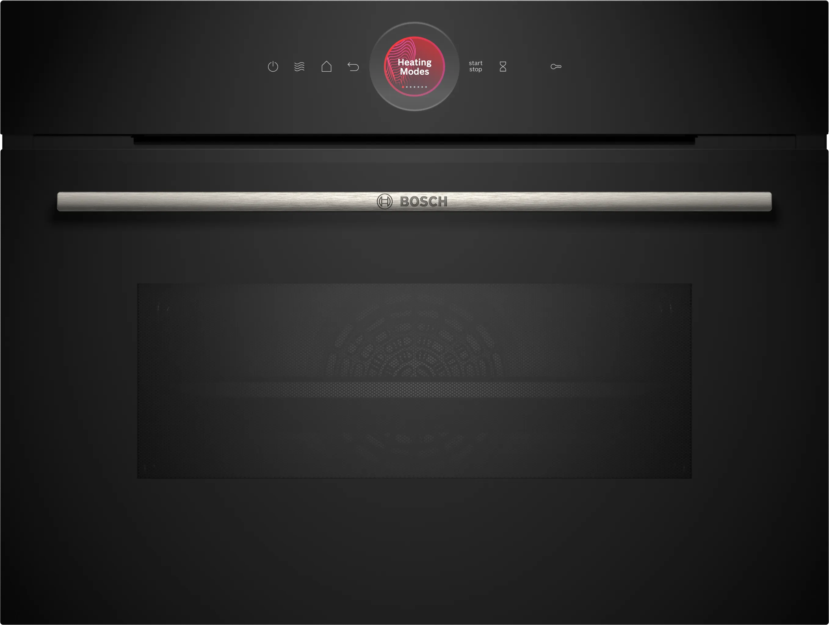 Серия 8 Встраиваемый компактный духовой шкаф с микроволнами 60 x 45 cm Черный 