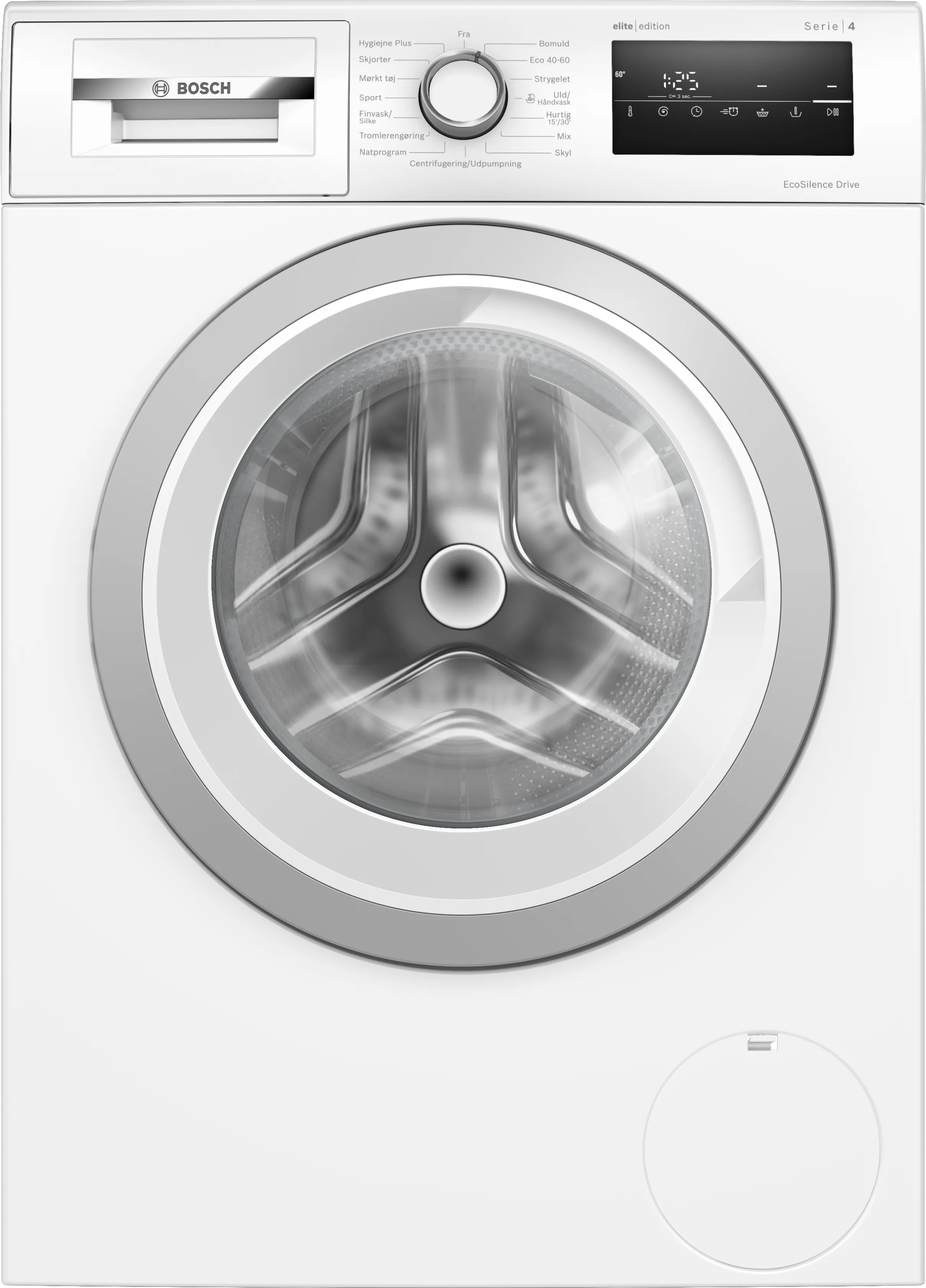 Series 4 washing machine, frontloader fullsize 8 kg 1400 rpm 