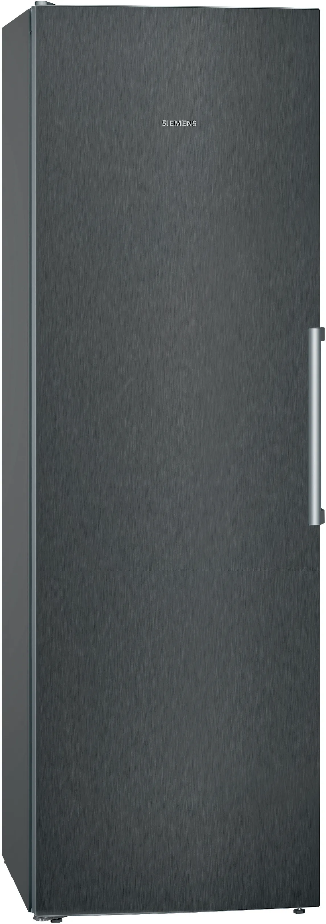 iQ300 Réfrigérateur pose libre 186 x 60 cm Acier noir brossé antiFingerprint 