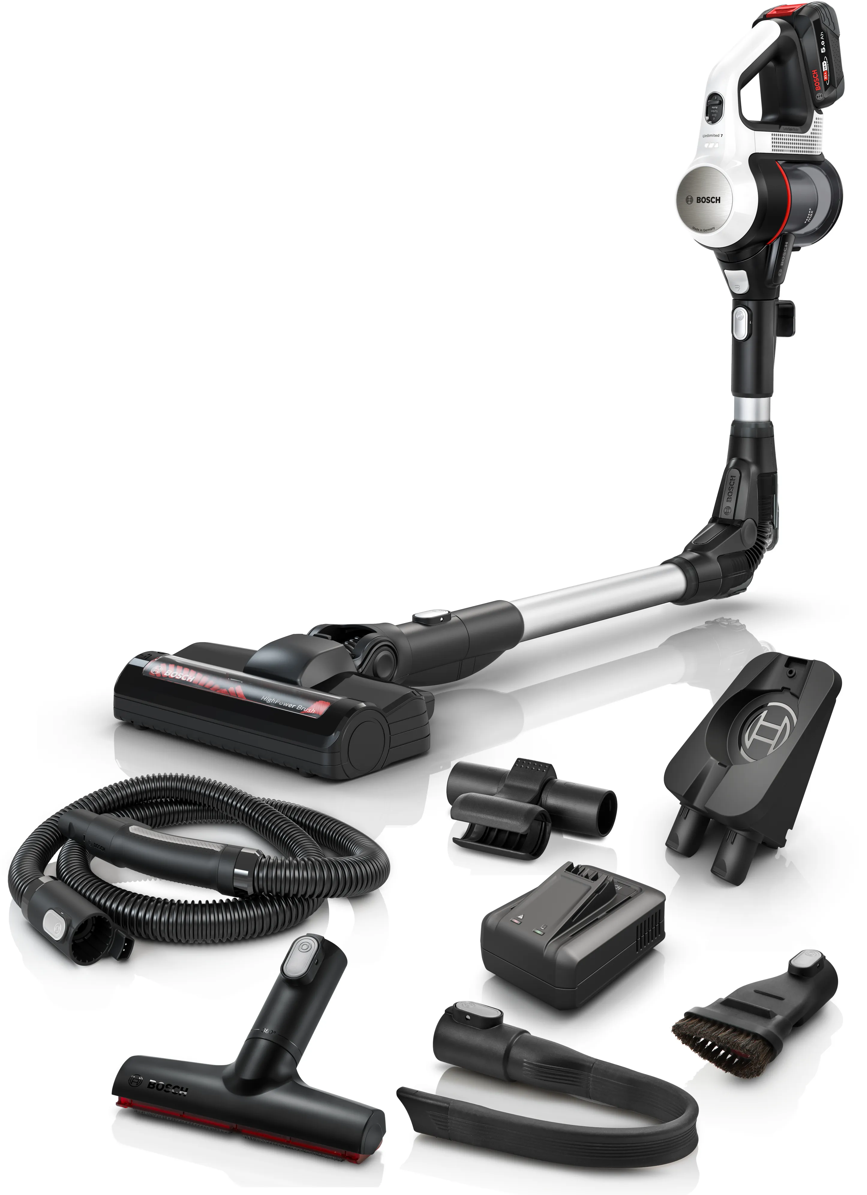 Akku-Staubsauger Unlimited 7 Weiß 