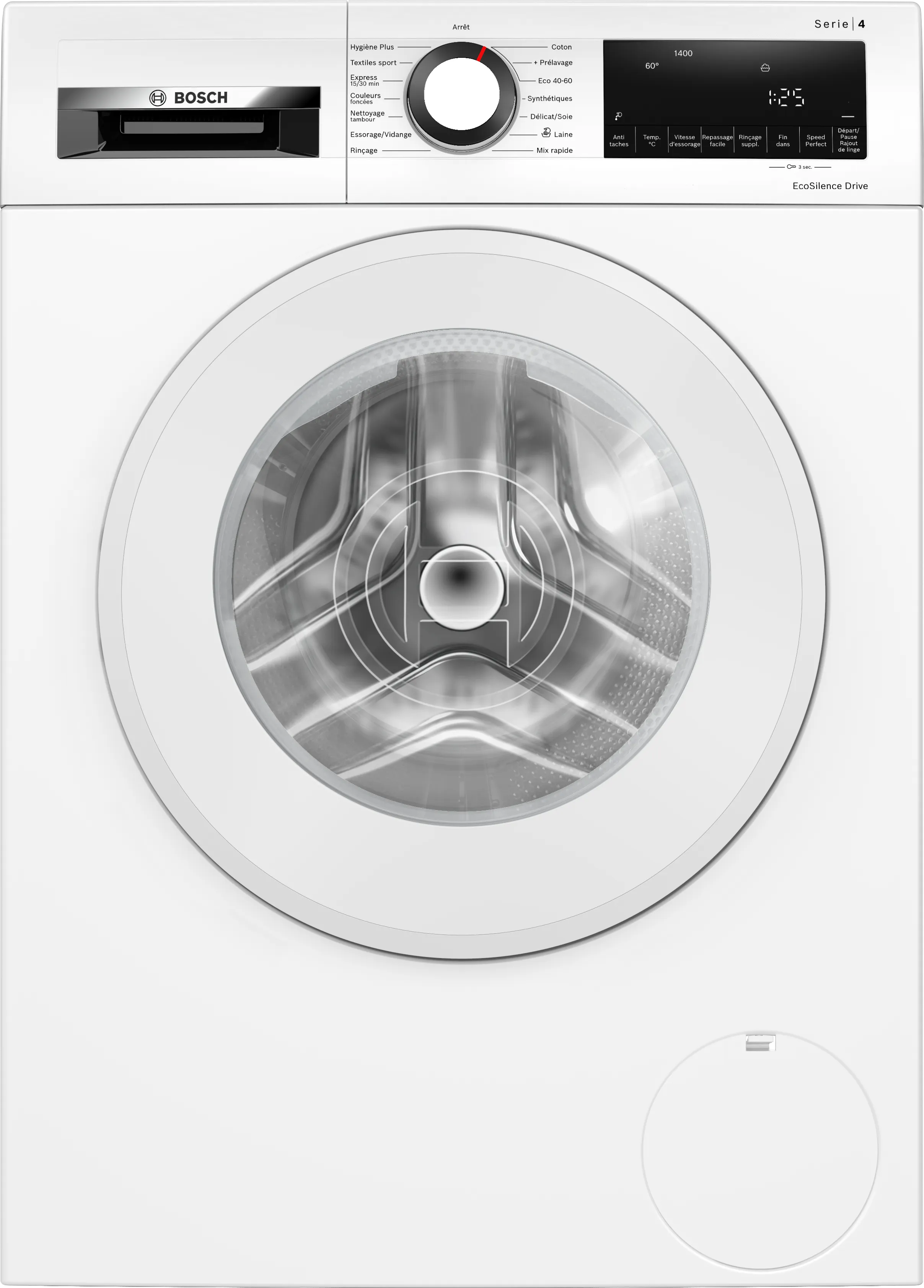 Série 4 washing machine, front loader 9 kg 1400 trs/min 