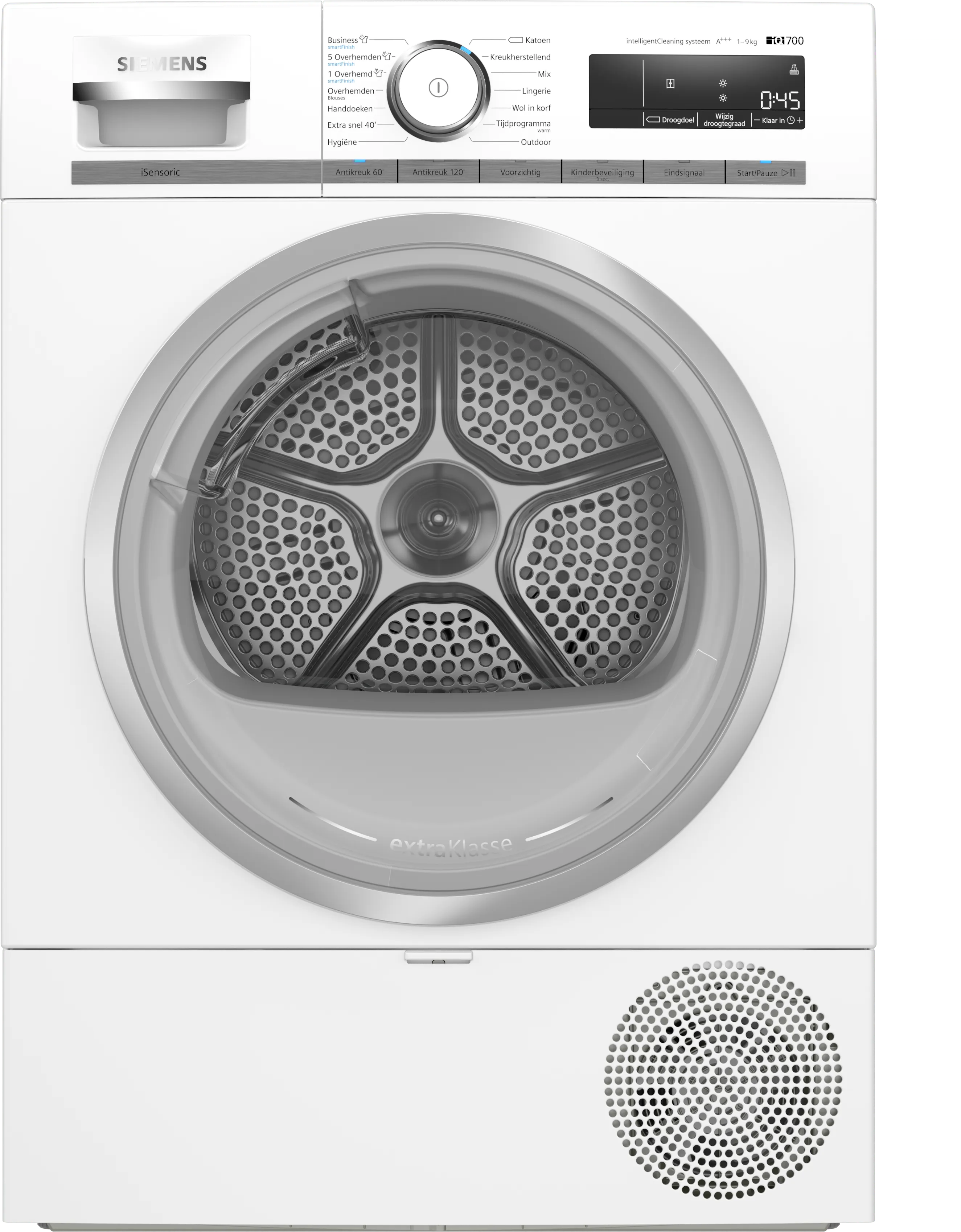 iQ700 Warmtepompdroger 9 kg White