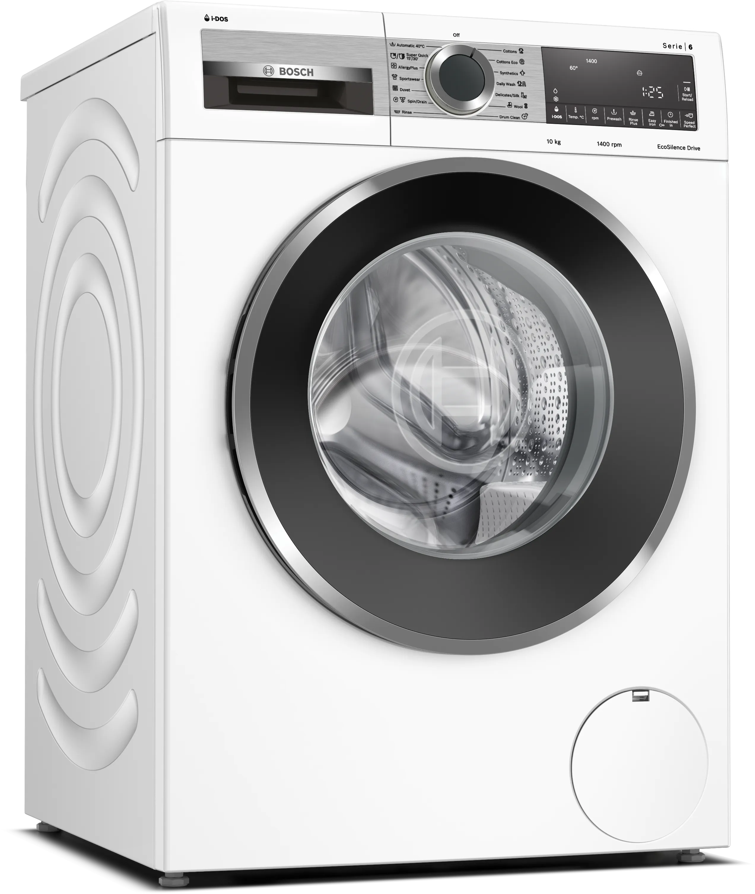 Series 6 Washing machine, front loader 10 kg 1400 rpm 