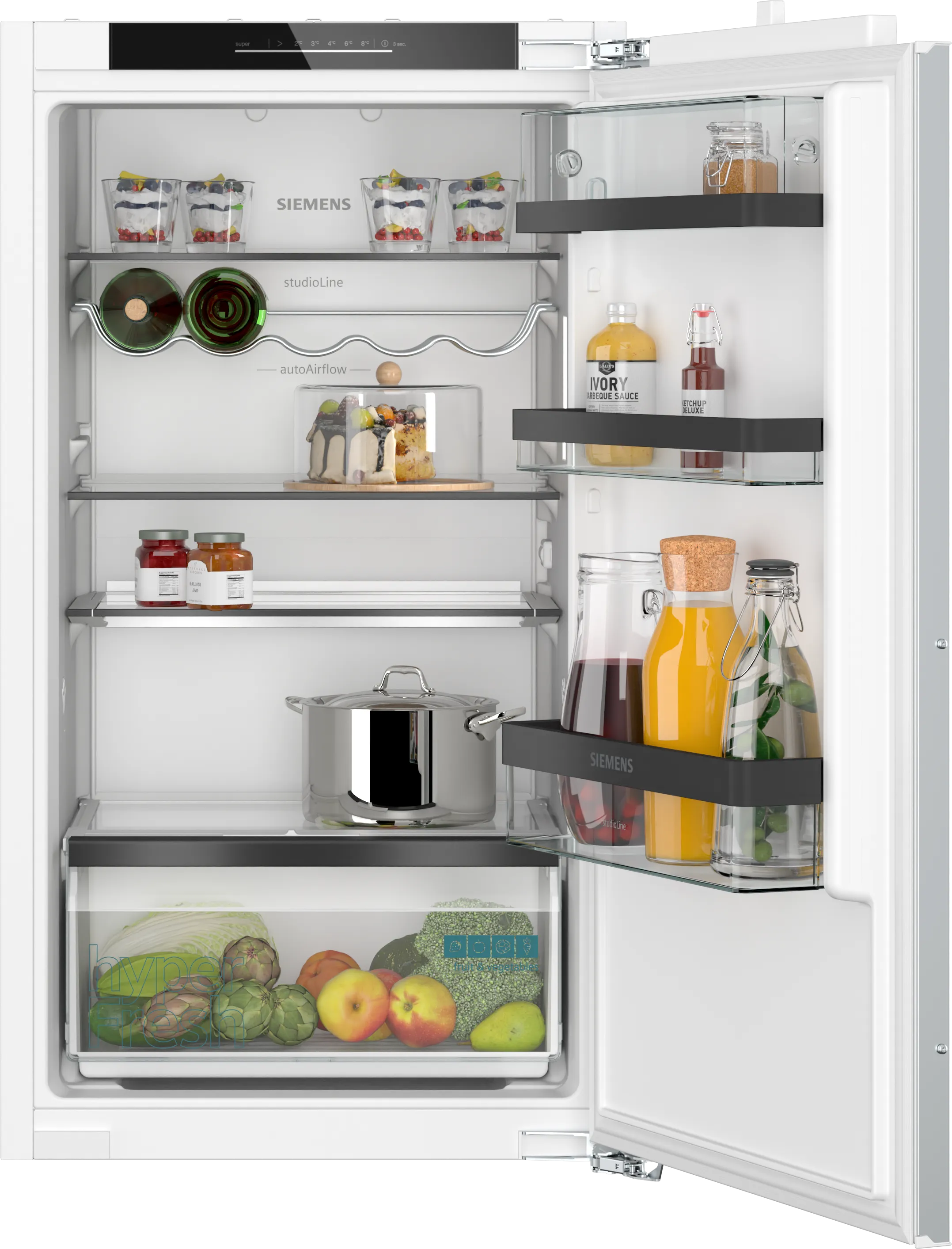 iQ500 Integreerbare koelkast 102.5 x 56 cm softClose vlakscharnier 