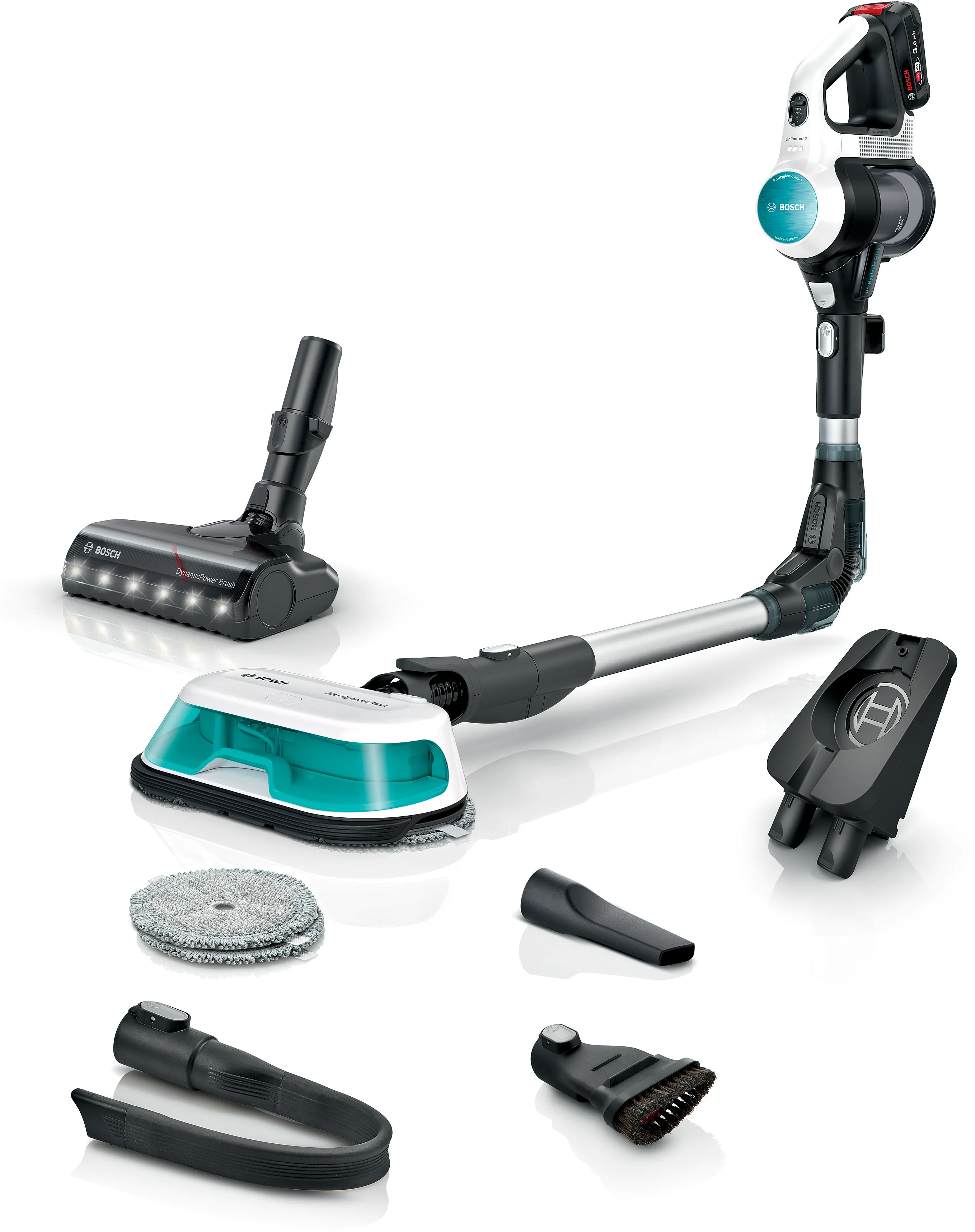 BCS71HYGGB Cordless 2 in 1 Vacuum and Mop | BOSCH GB