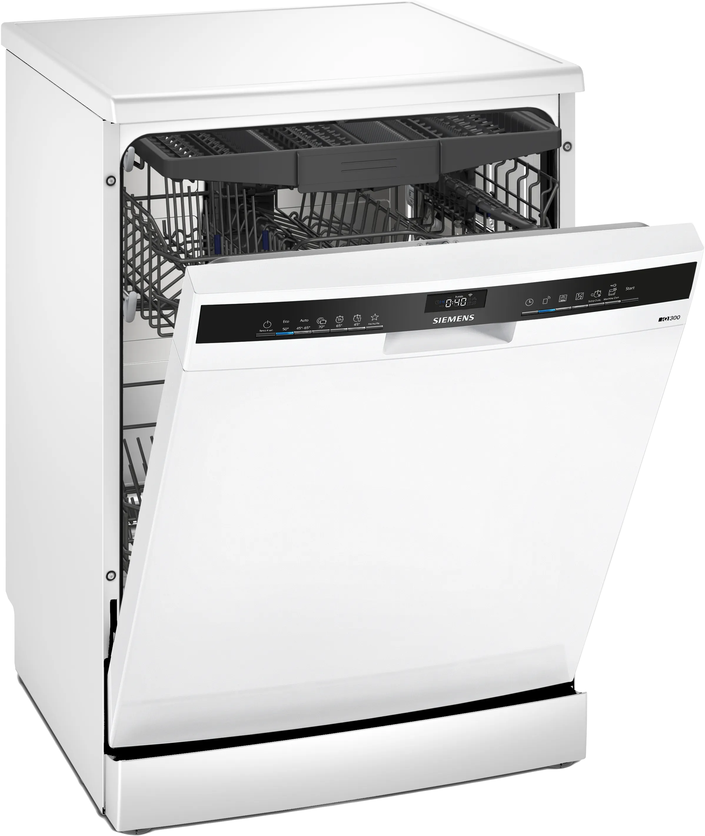 iQ300 Ελεύθερο πλυντήριο πιάτων 60 cm Λευκό 