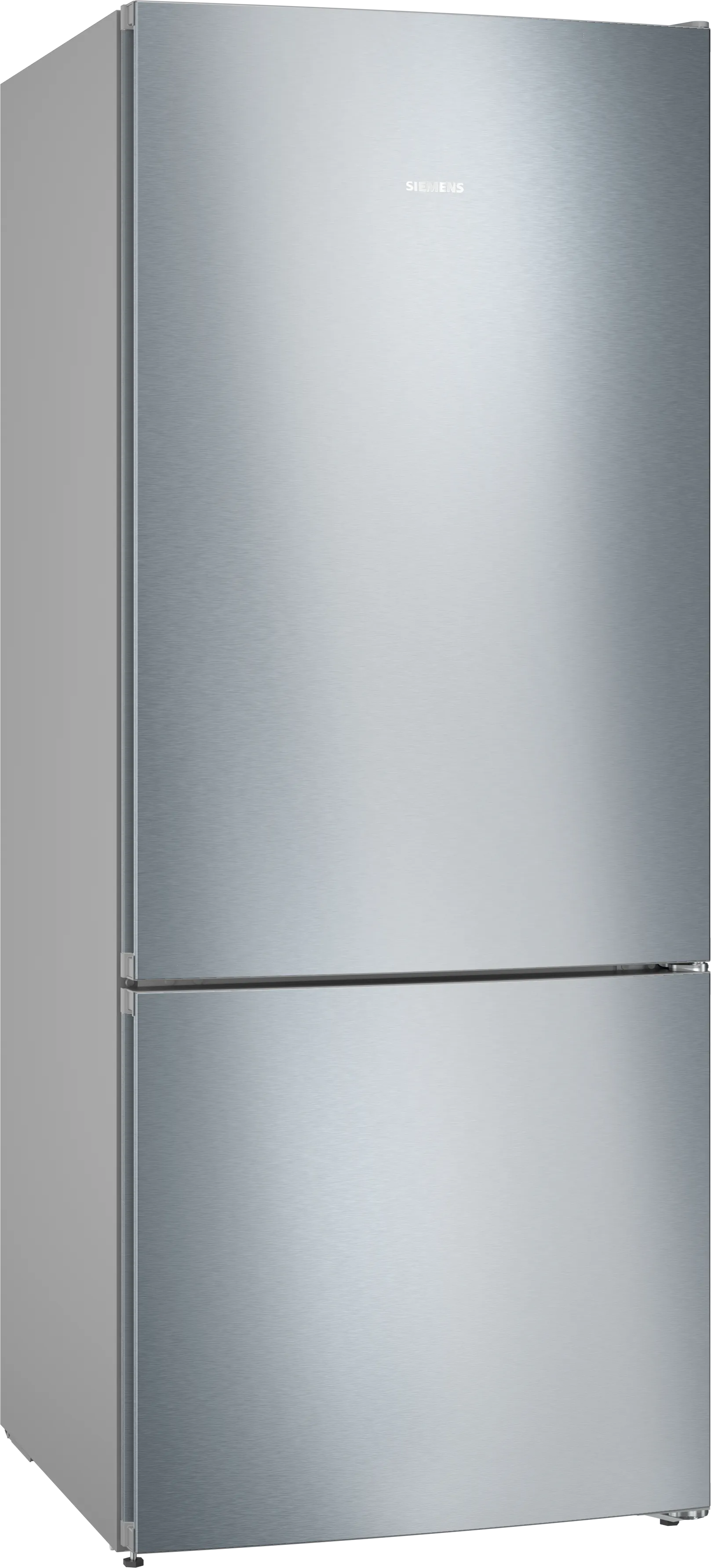 iQ300 free-standing fridge-freezer with freezer at bottom 186 x 75 cm Inox-easyclean 