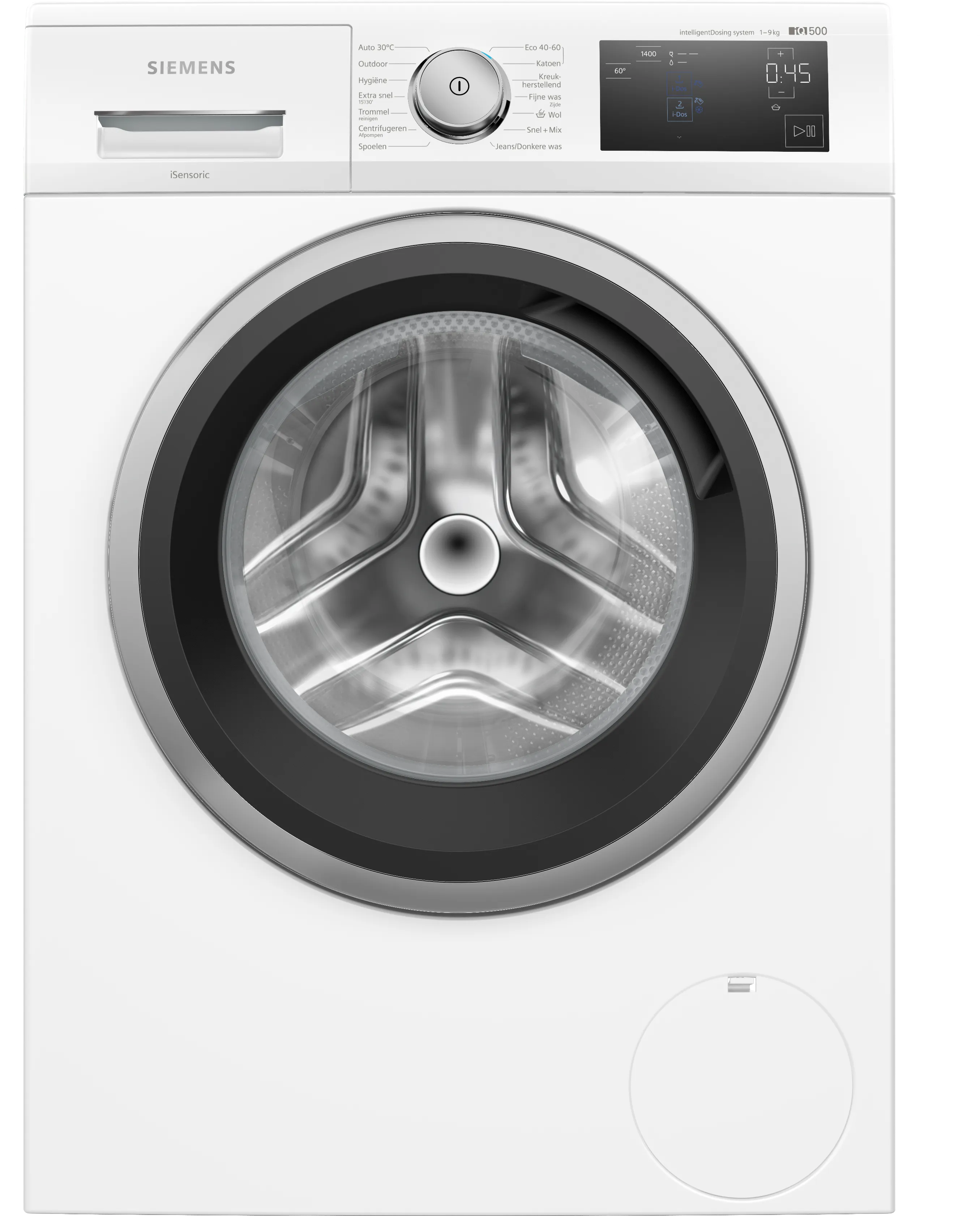 iQ500 Wasmachine, voorlader 9 kg 1400 rpm, Wit