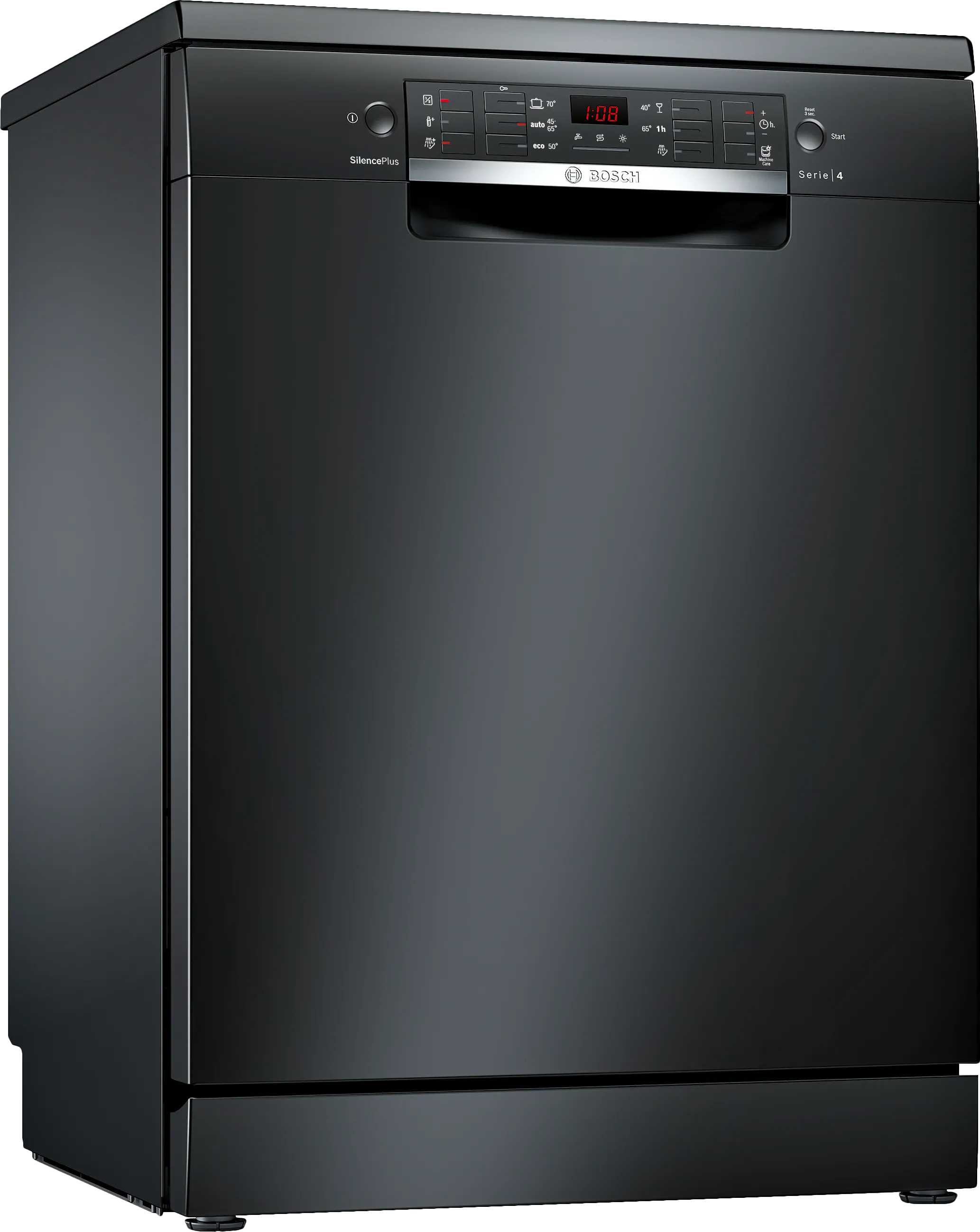 Series 4 free-standing dishwasher 60 cm Black 